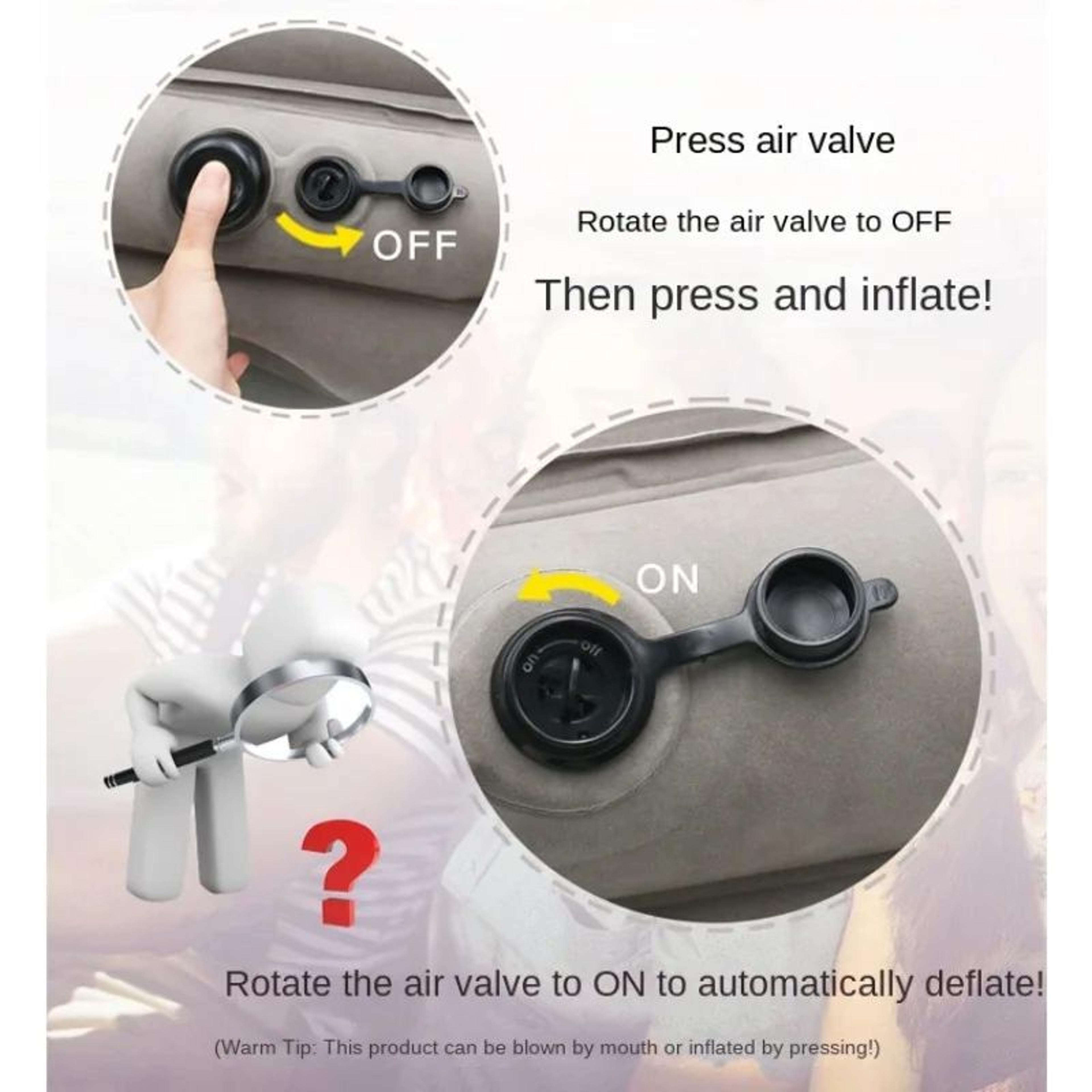 Premium Inflatable Travel Pillow  Airplane Neck Pillow Support Cushion 5