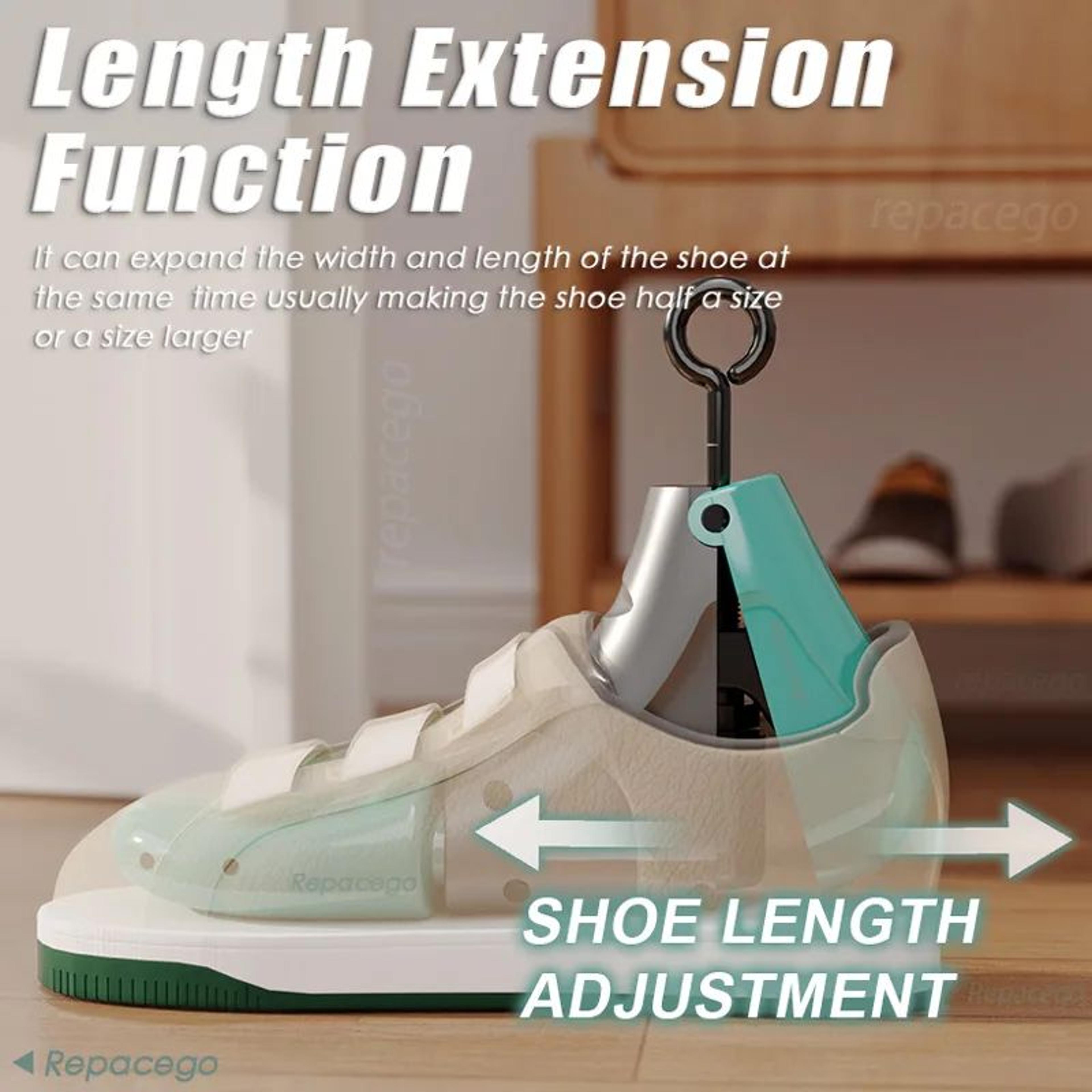 Repacego Adjustable Shoe Tree Shoe Stretcher 12 Pcs  Length  Width Shoe Expander For Men  Women 2