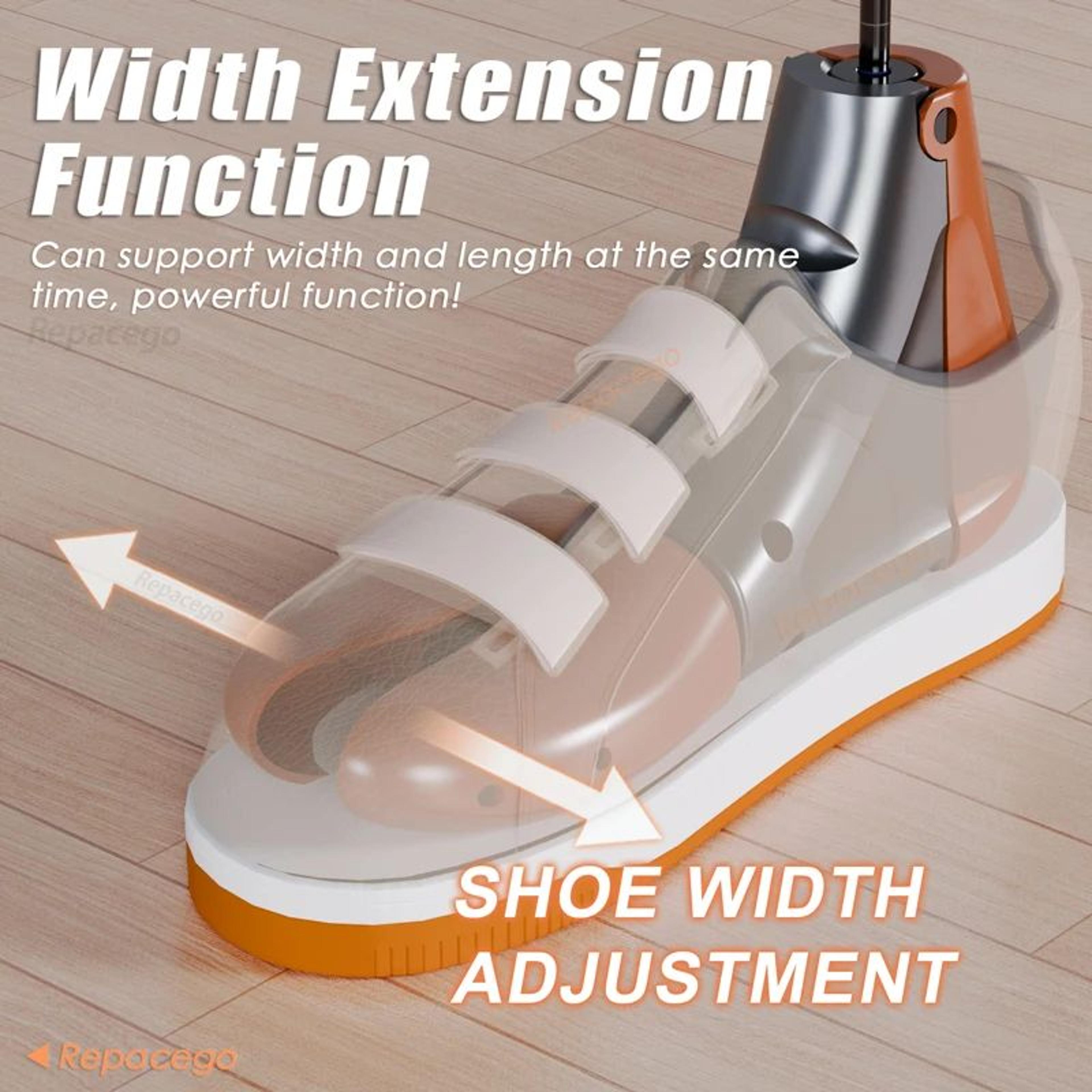 Repacego Adjustable Shoe Tree Shoe Stretcher 12 Pcs  Length  Width Shoe Expander For Men  Women 3