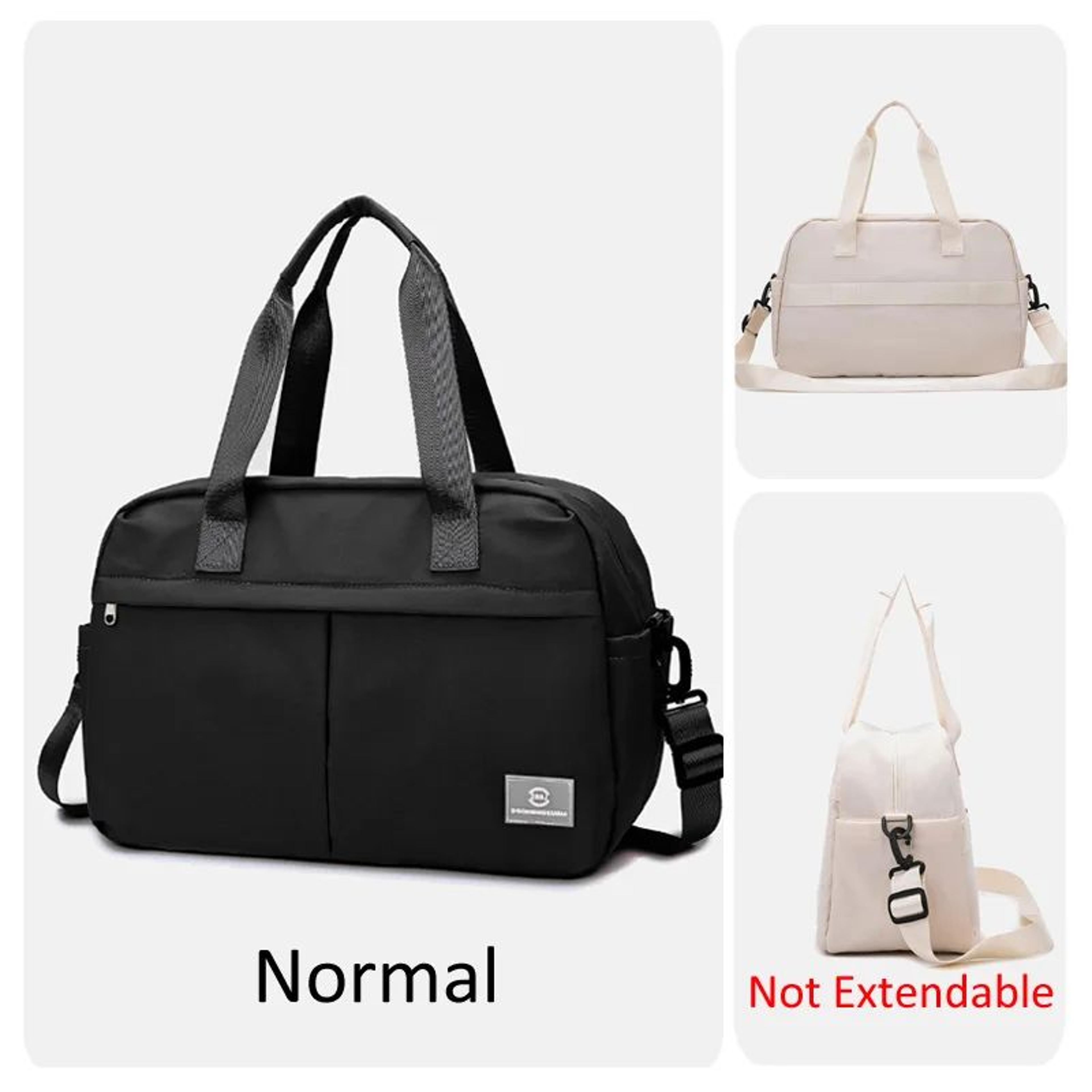 Expandable MultiCompartment Weekender Travel Duffel CarryOn 9