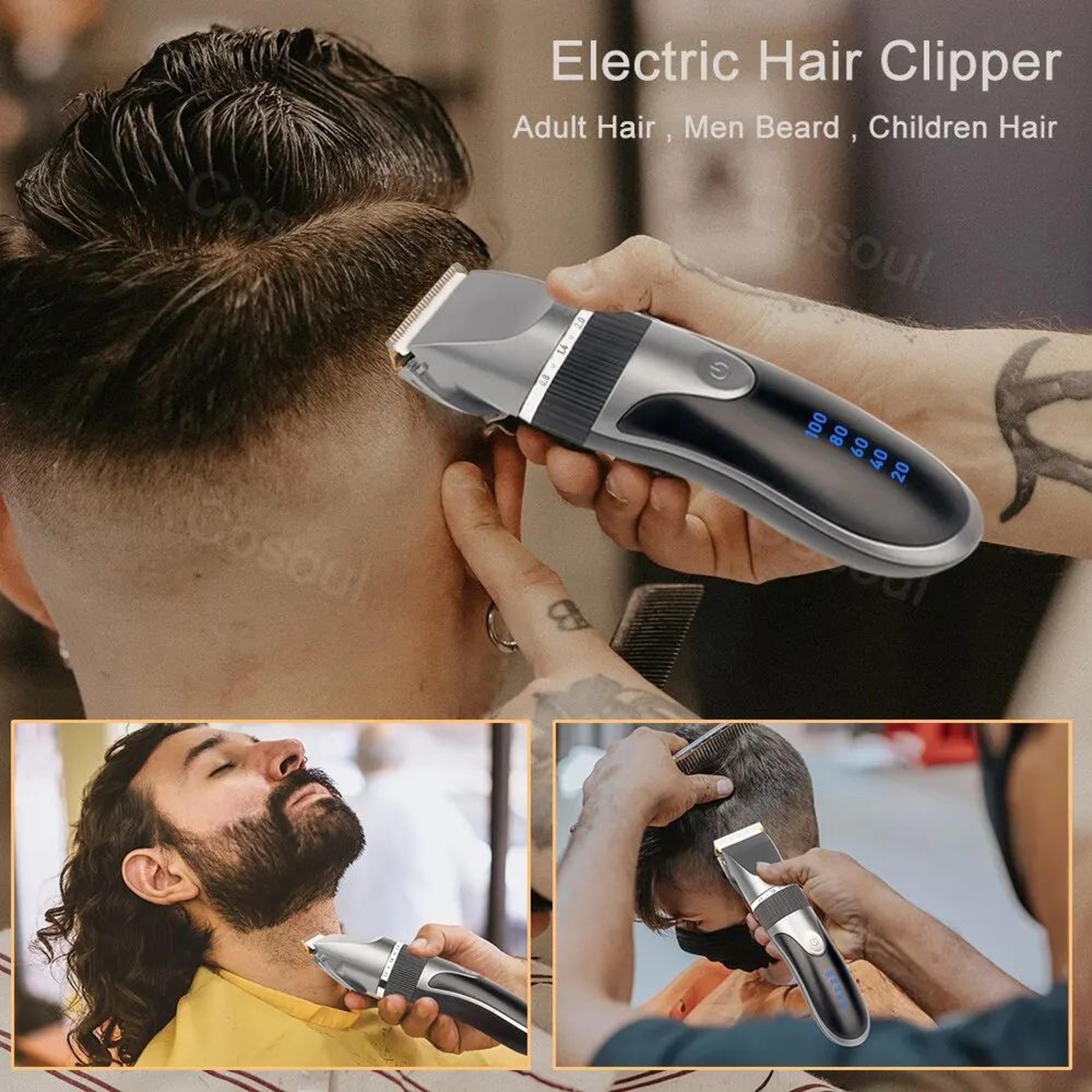 ProCut Elite Cordless Hair Clipper  Rechargeable Hair Trimmer  Professional Barber Hair Cutting Mac 1