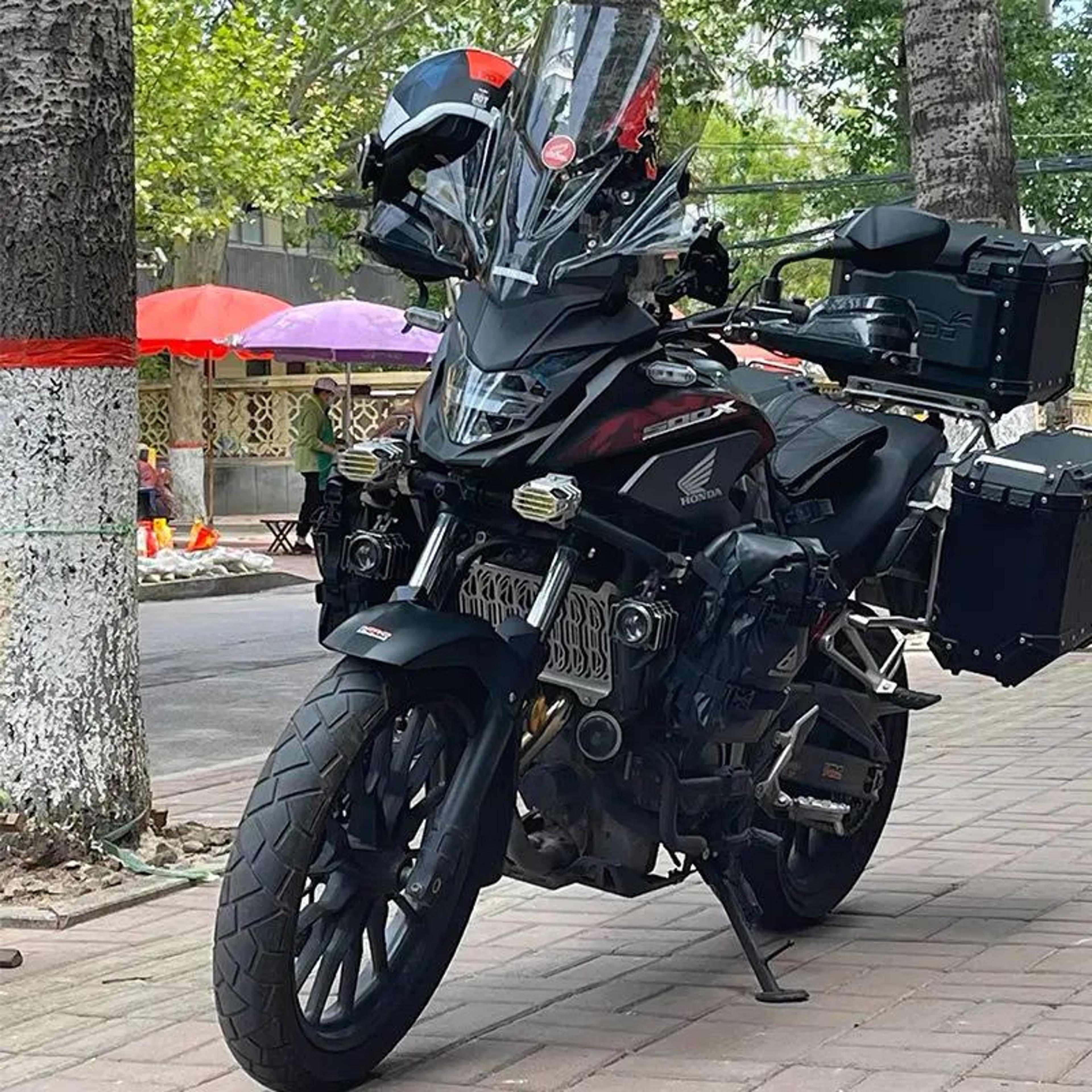 Waterproof Crash Bar Tool Bag For BMW GS  Honda Adventure Bikes QuickAccess Storage For Tools  Esse 5