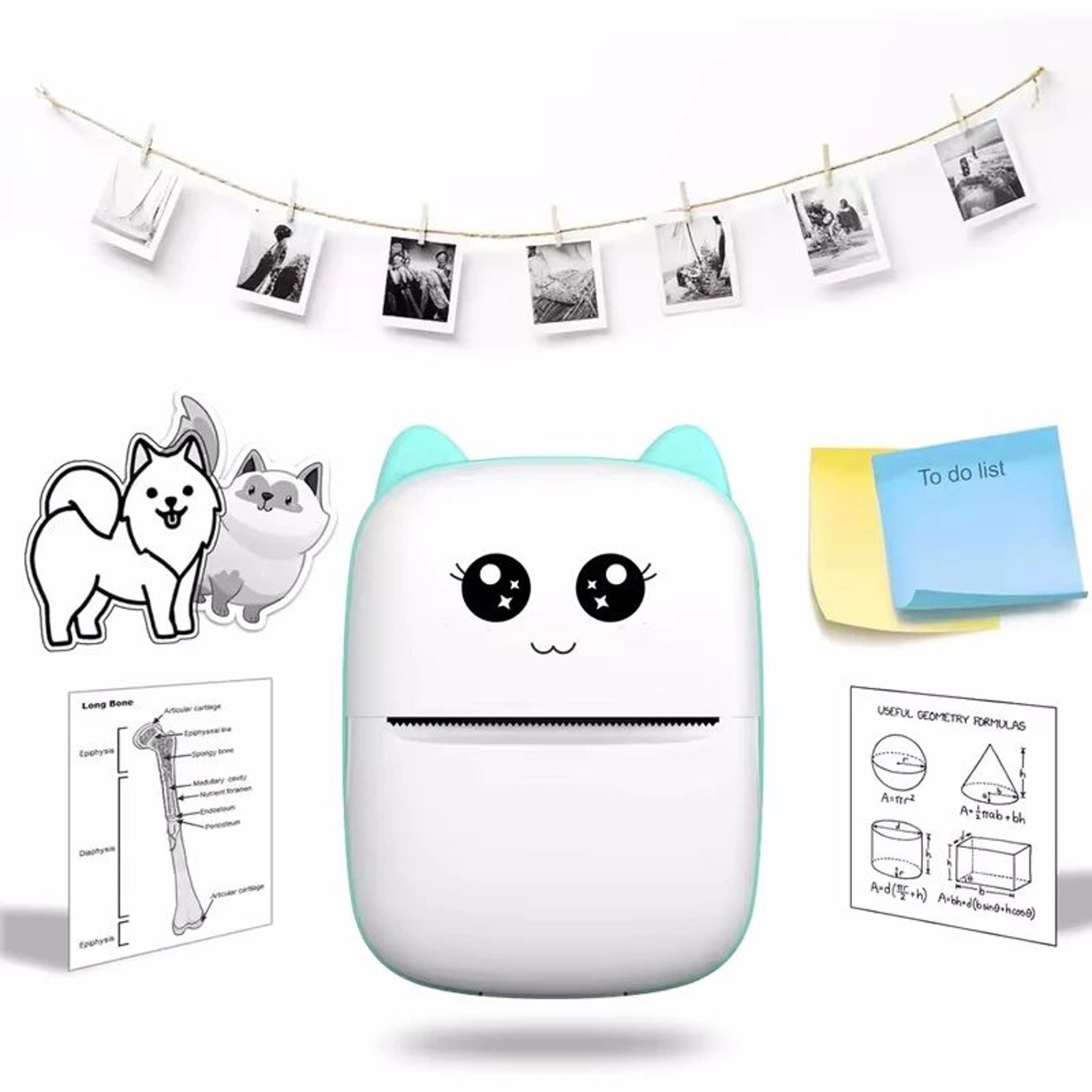 MiniCat Wireless Portable Thermal Printer  Bluetooth Pocket Mini Photo Label Printer 1
