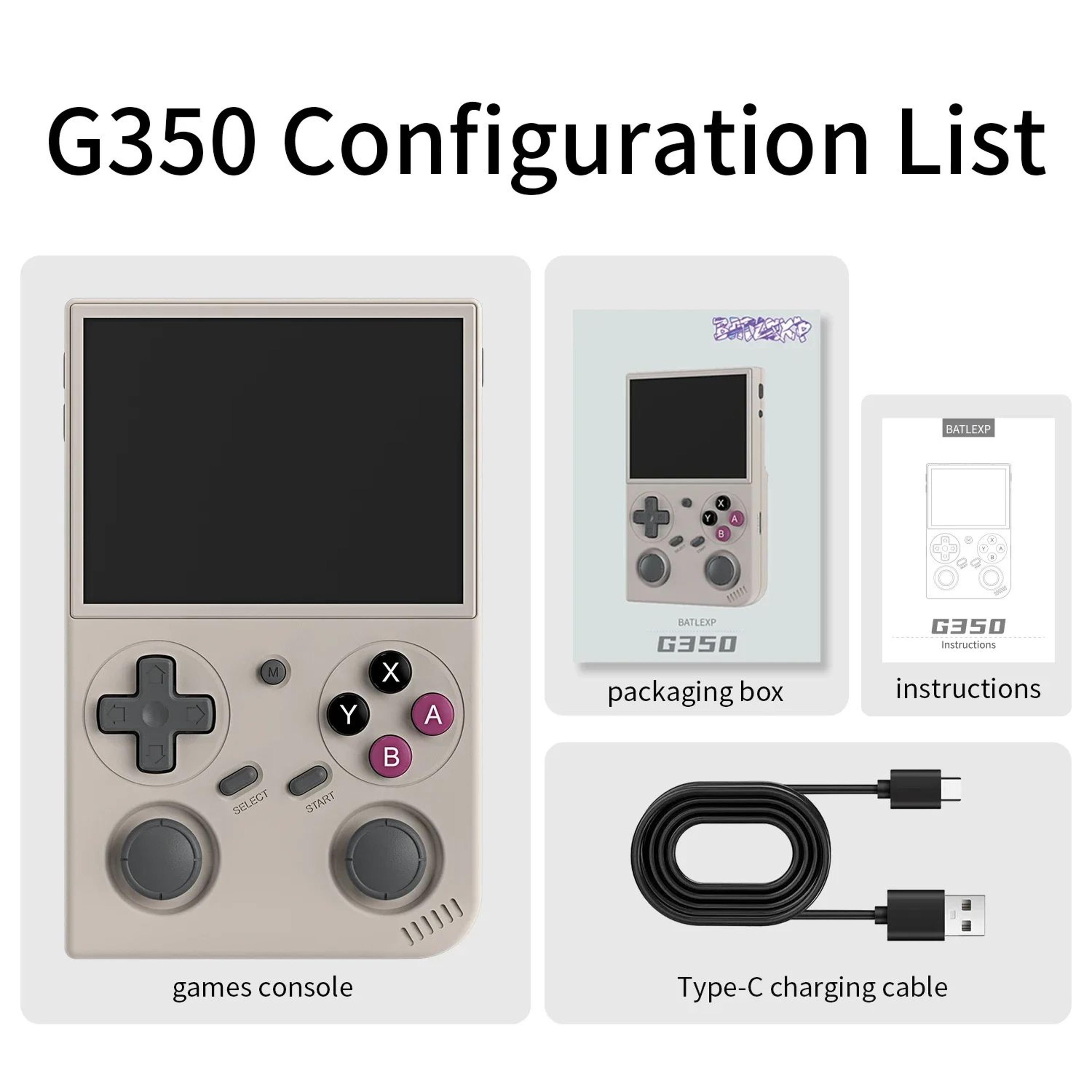 BATLEXP G350 Retro Handheld Retro Game Console With 35 IPS Screen Portable Gaming Console 8