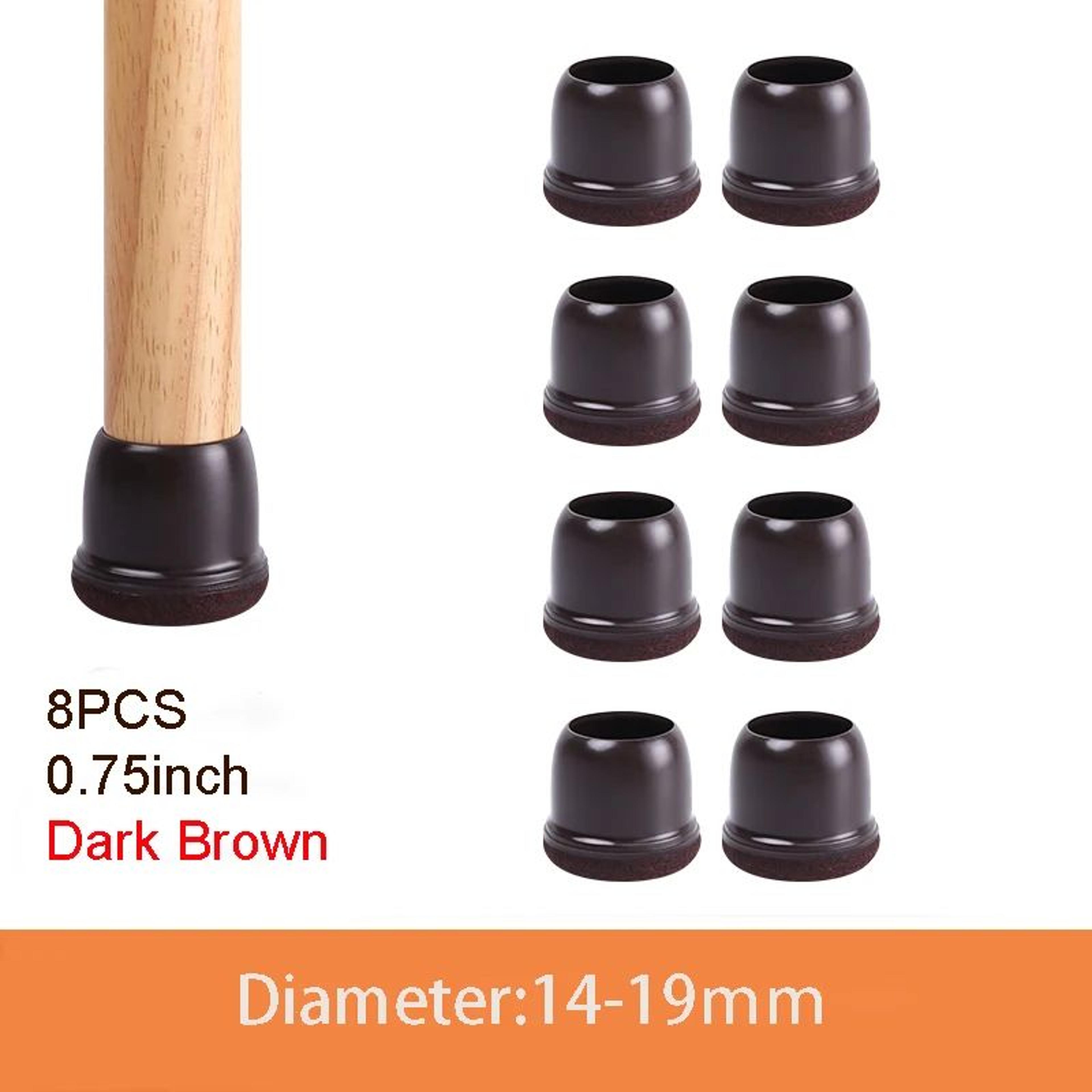 Premium Chair Leg Caps  HeavyDuty Rubber Feet  Felt Furniture Leg Protectors Fits Round  Square Leg 11
