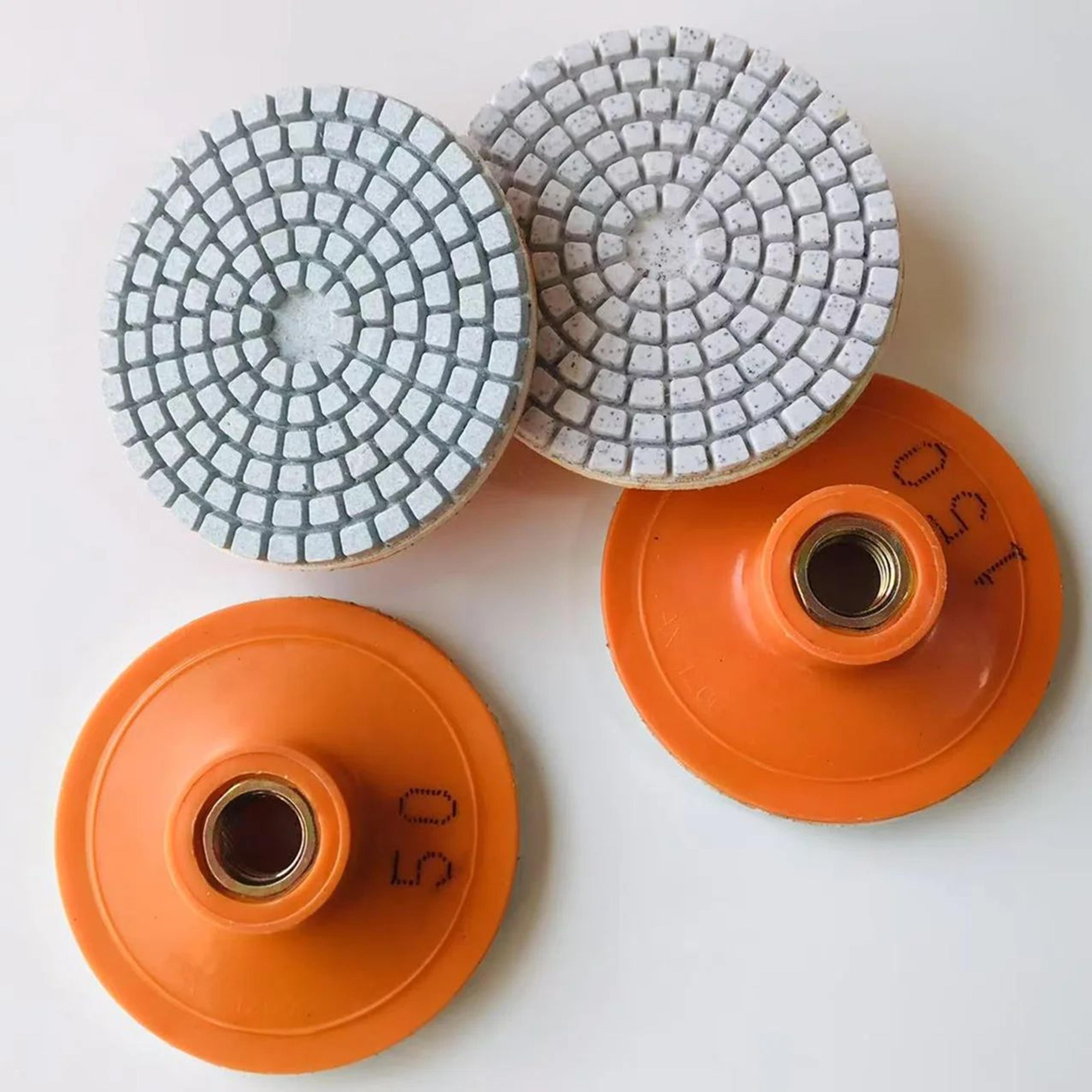 Premium 80mm M14 Angle Grinder Tile Trimming  Polishing Disc For Marble Porcelain  Granite Edges 3