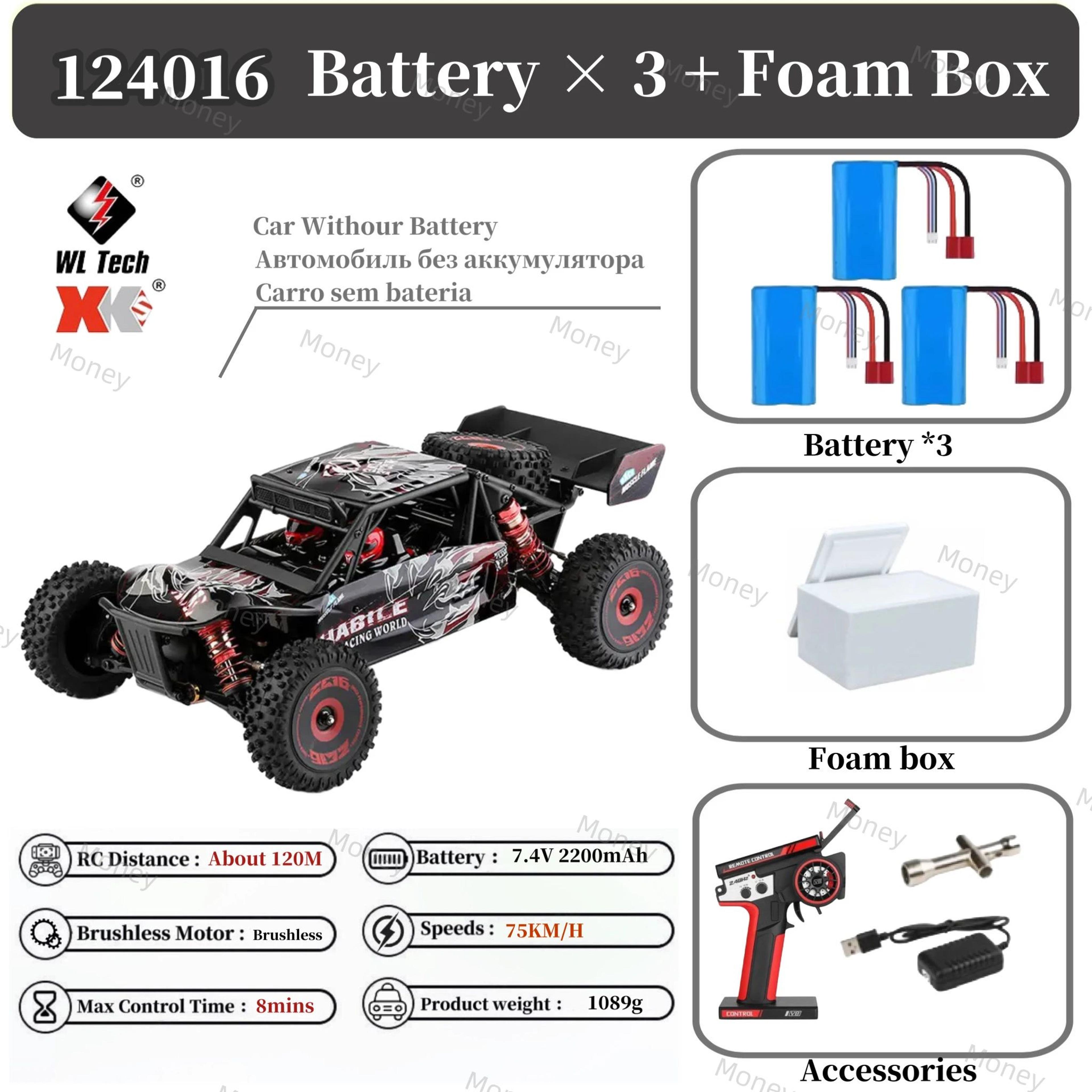 Ultimate 4WD HighSpeed RC Car  Brushless OffRoad Racer 8