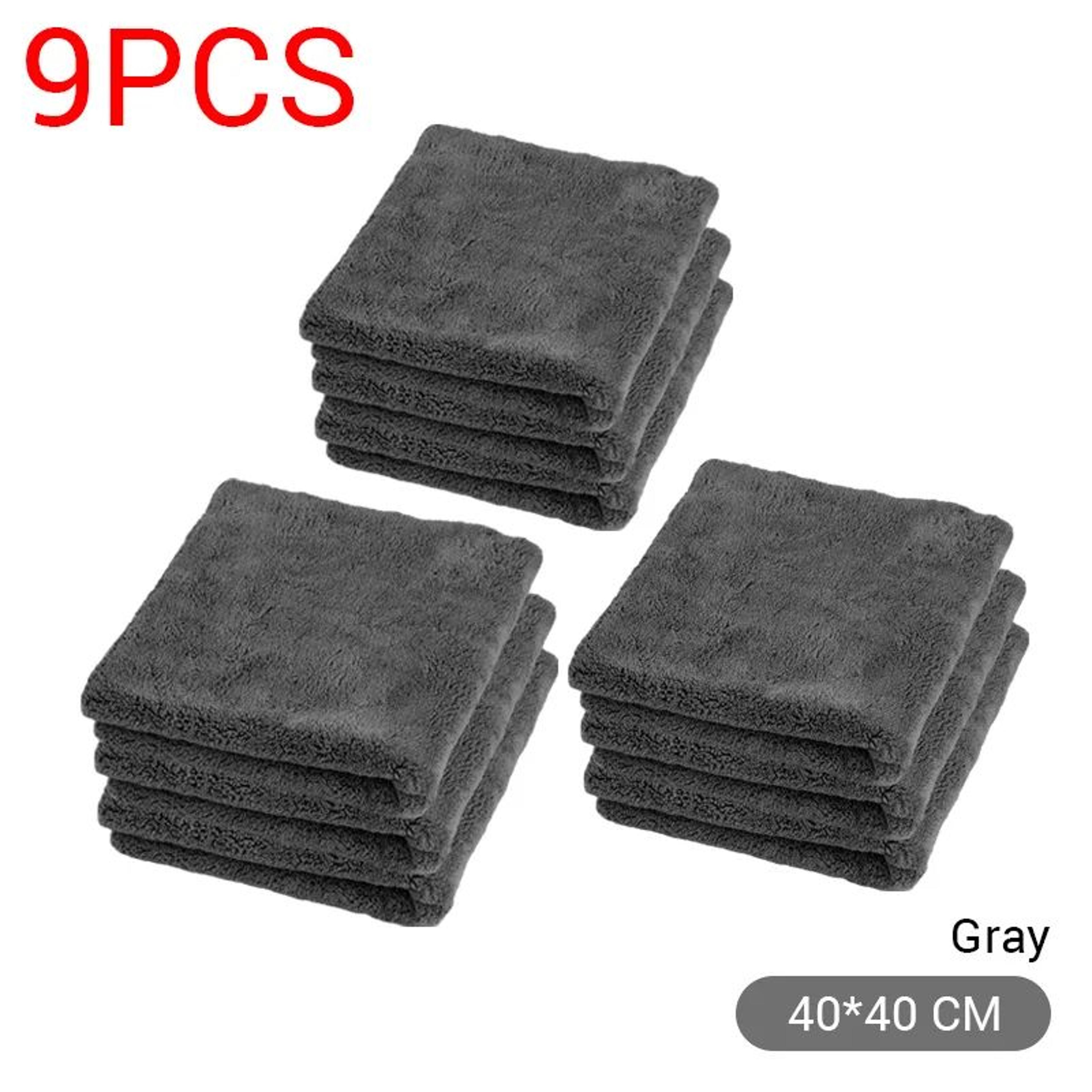 Premium Microfiber Car Drying  Cleaning Towel  UltraAbsorbent 600GSM Car Wash Cloth 13
