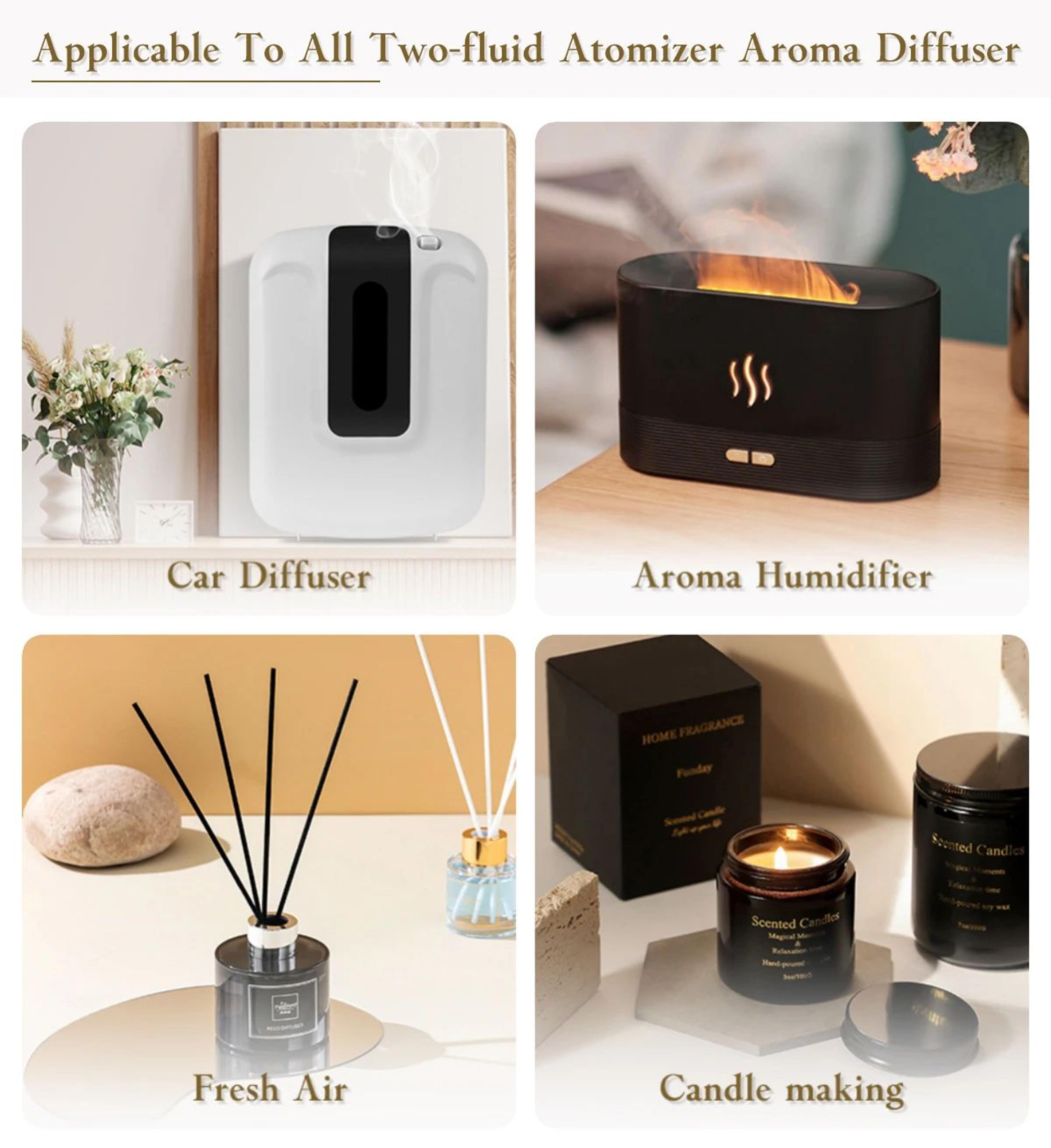 Premium 500 Ml Aroma Diffuser  Essential Oil Diffuser With LongLasting Fragrance For Home  Hotel 3