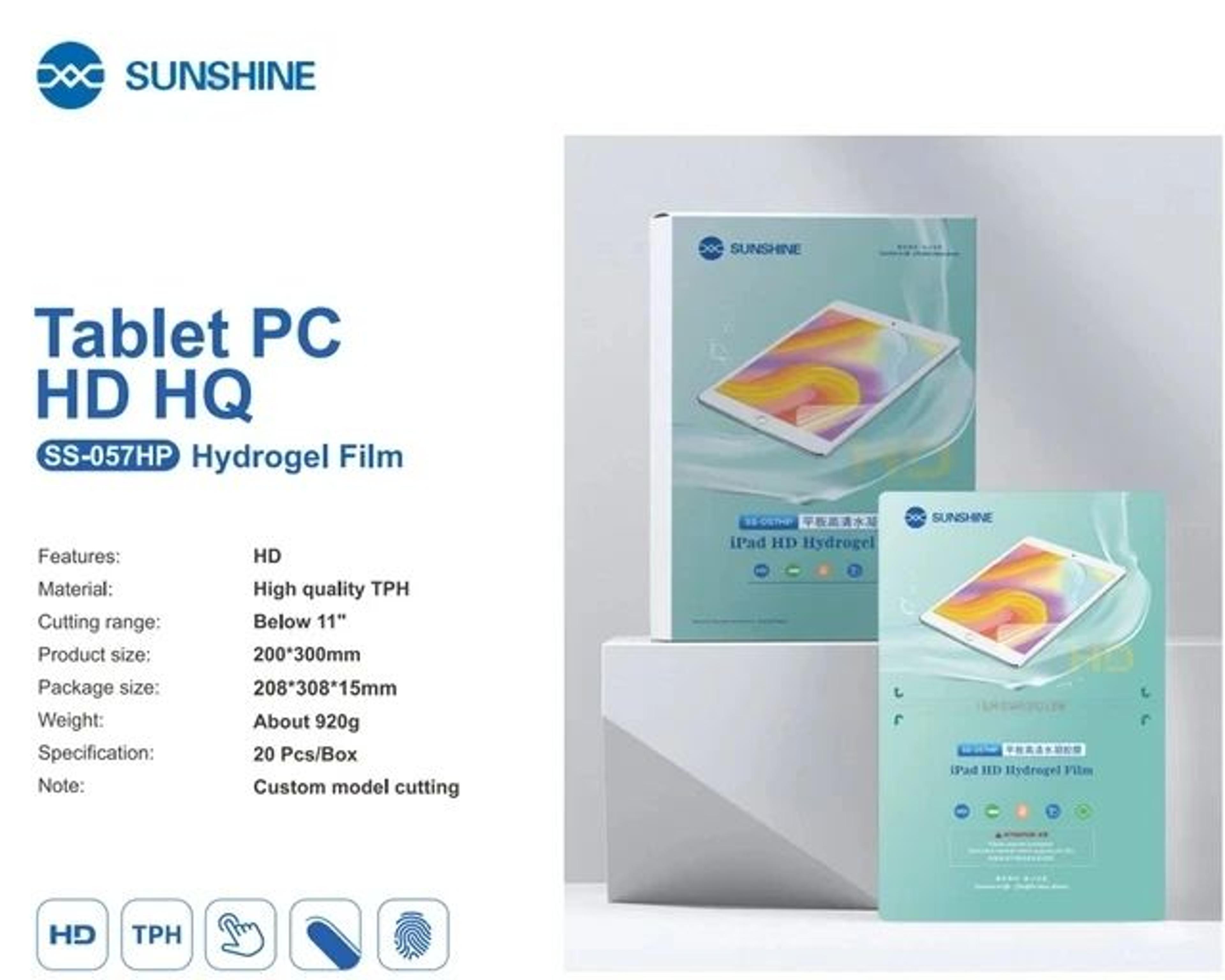 SUNSHINE Flexible Hydrogel Screen Protector  Premium Hydrogel Screen Protector With Privacy  AntiBl 15
