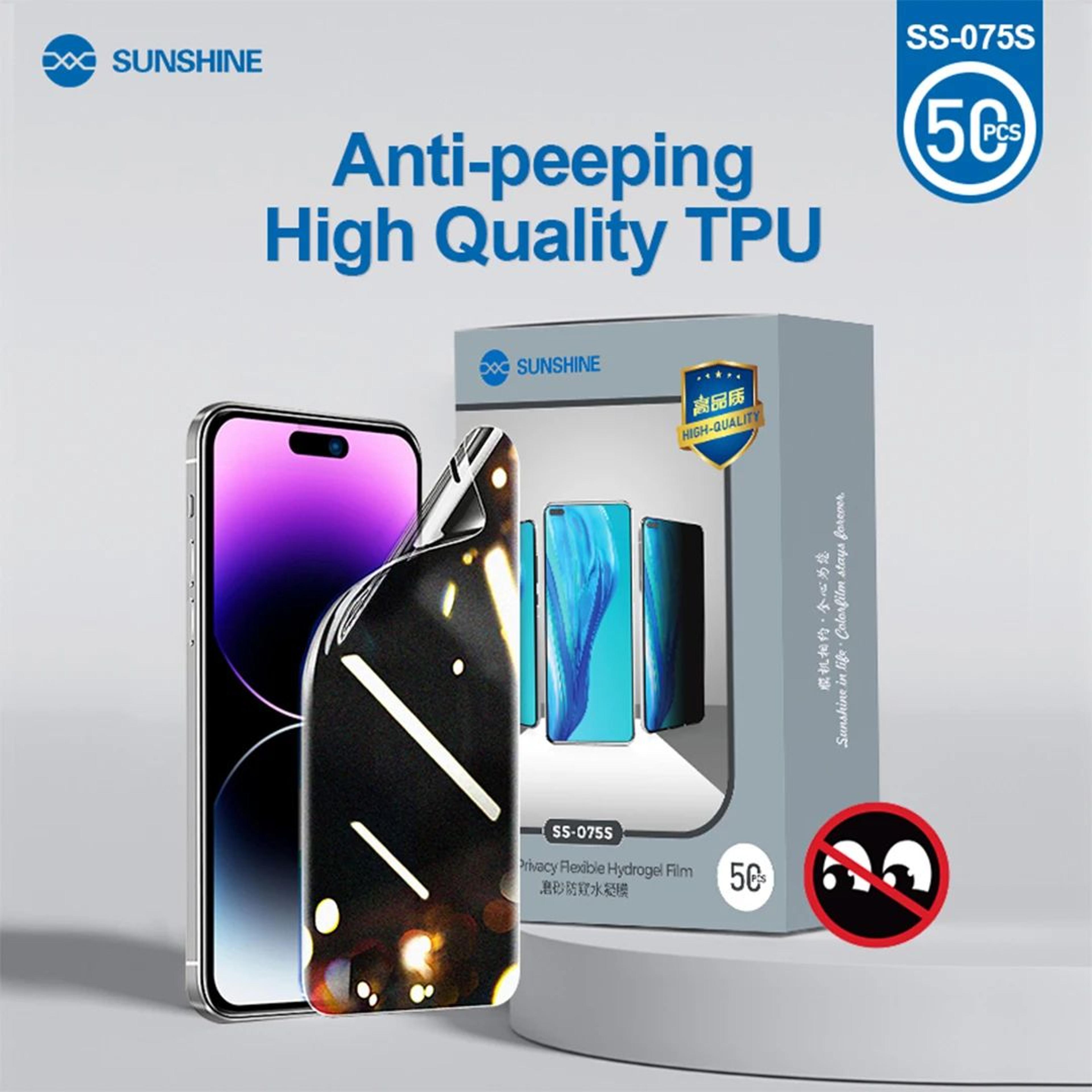 SUNSHINE Flexible Hydrogel Screen Protector  Premium Hydrogel Screen Protector With Privacy  AntiBl 17