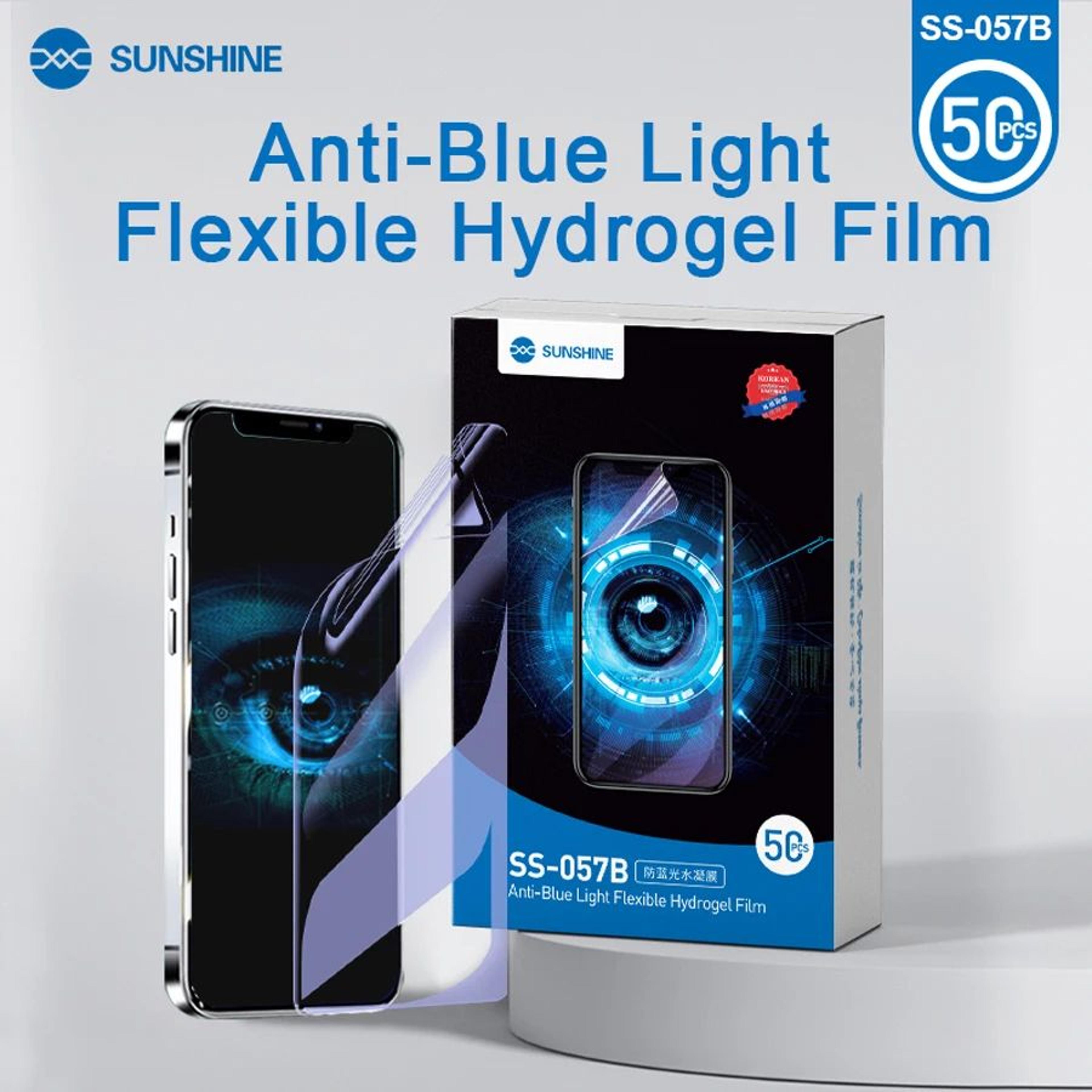 SUNSHINE Flexible Hydrogel Screen Protector  Premium Hydrogel Screen Protector With Privacy  AntiBl 9