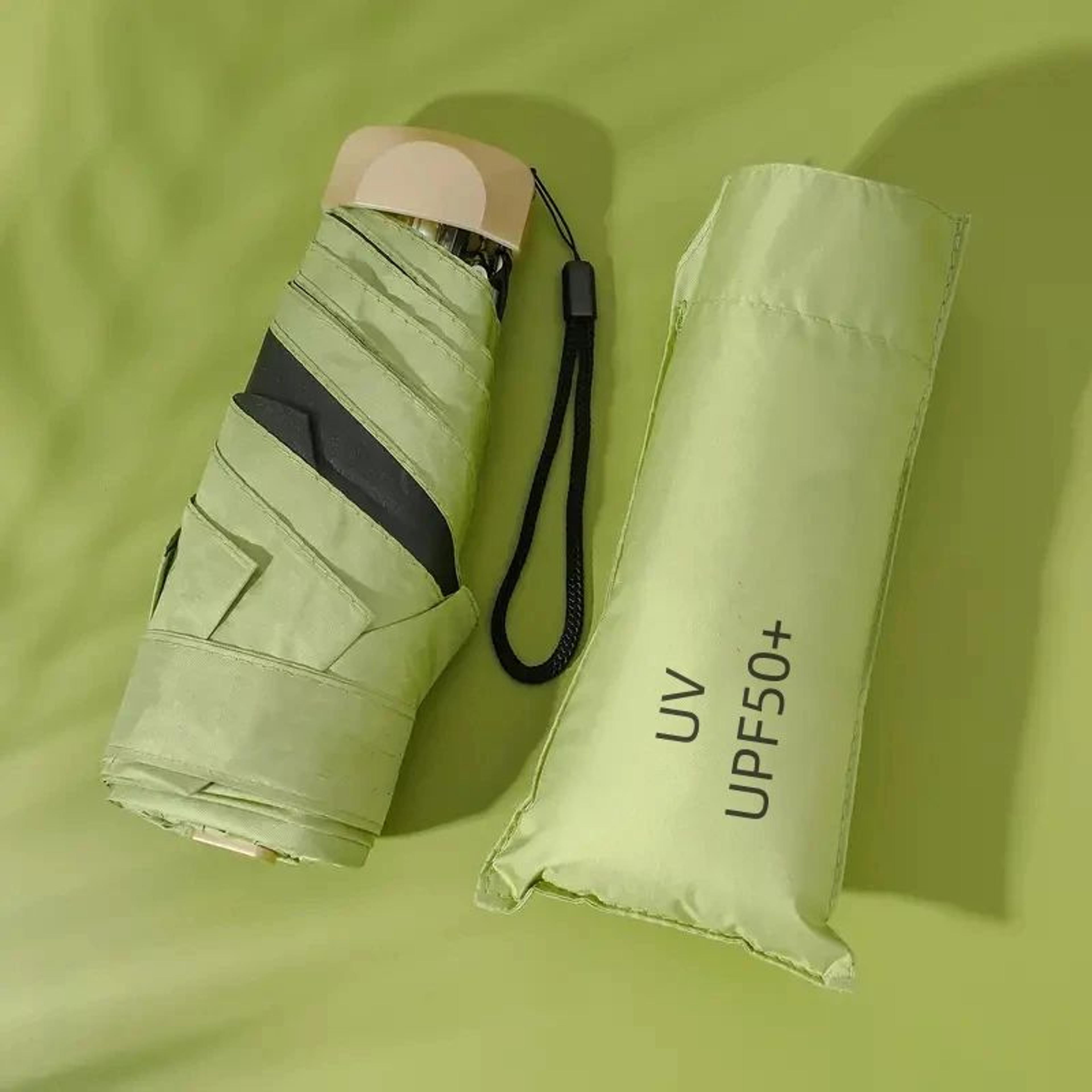 Compact Travel Shield Mini Umbrella  Portable Pocket Umbrella With UV Protection  Rain Defense 14