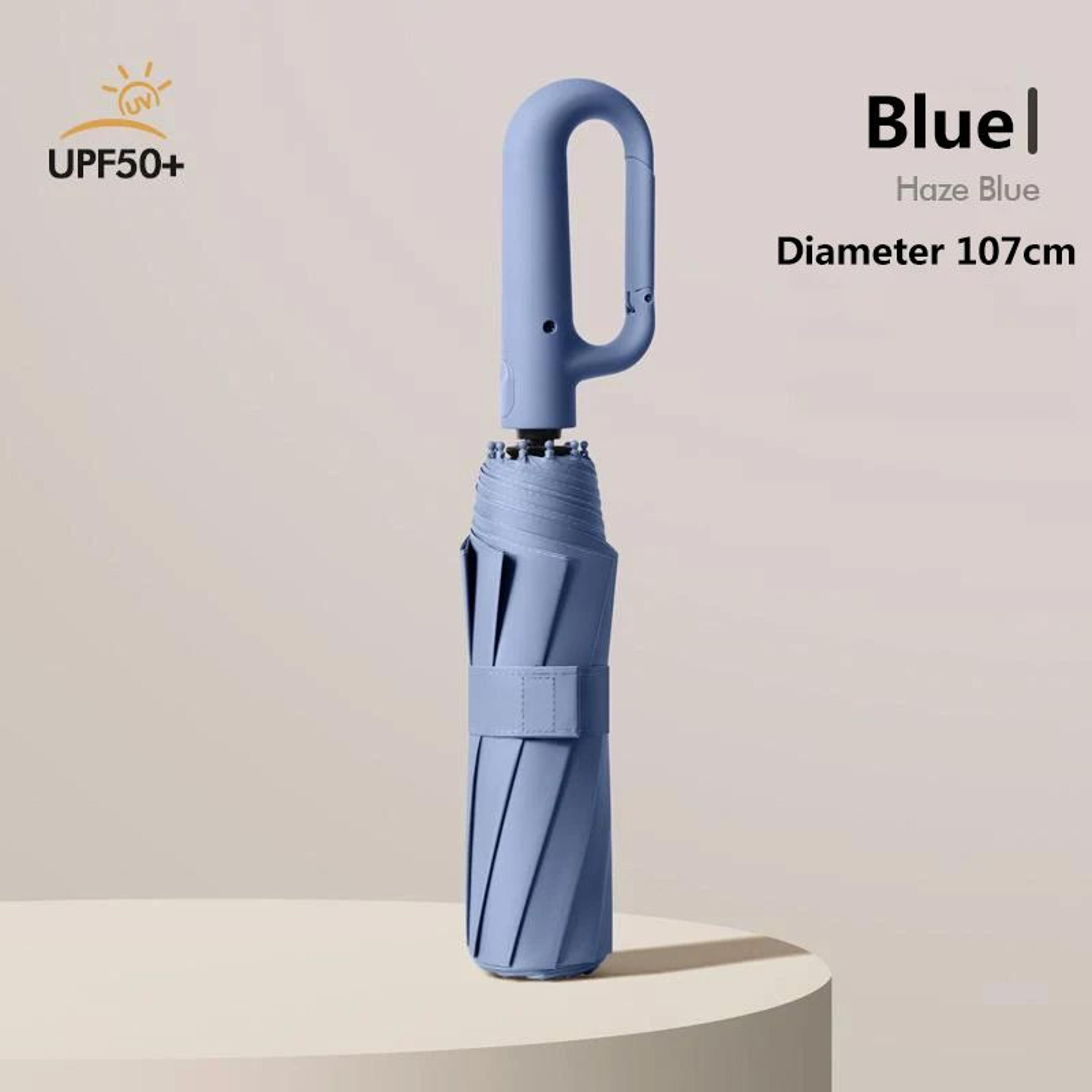 AllWeather Extra Large Automatic Umbrella With UV Protection And Reinforced Windproof Frame 8