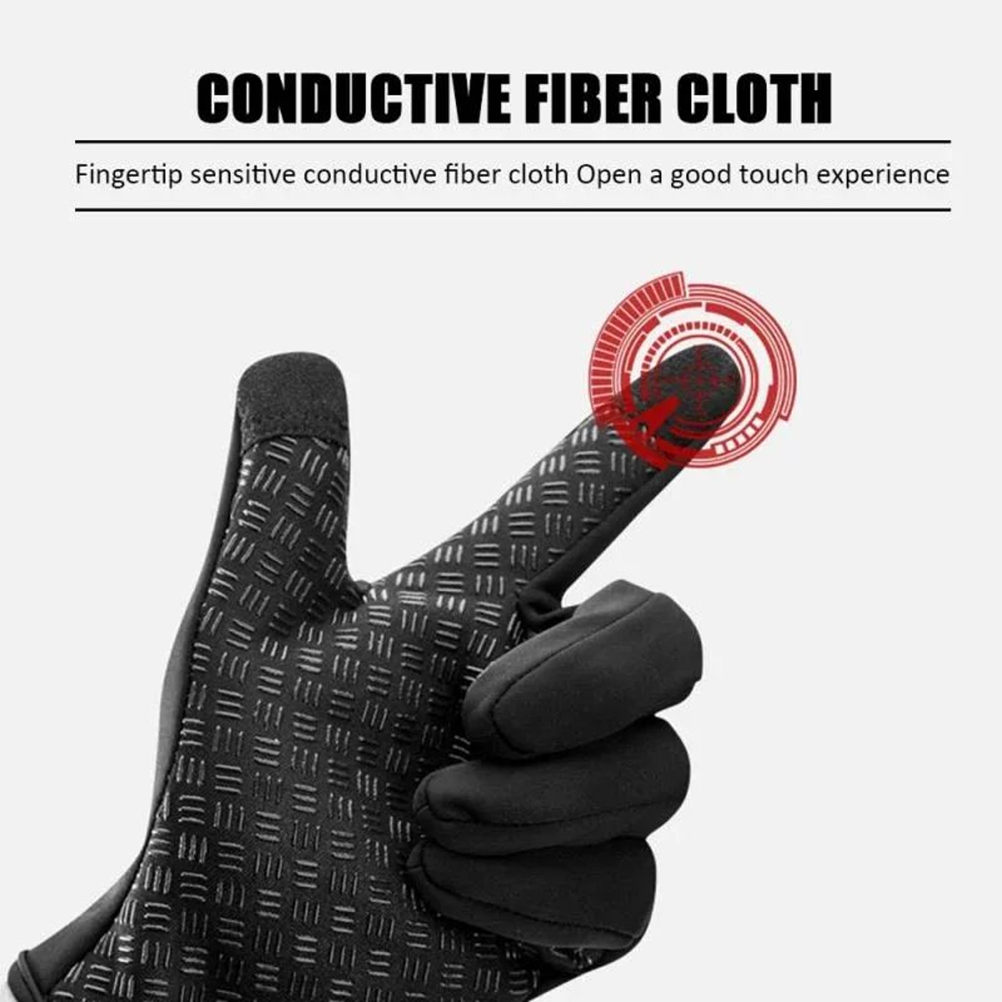 ThermalRide Waterproof Winter Cycling Gloves With Touchscreen  NonSlip Grip 3