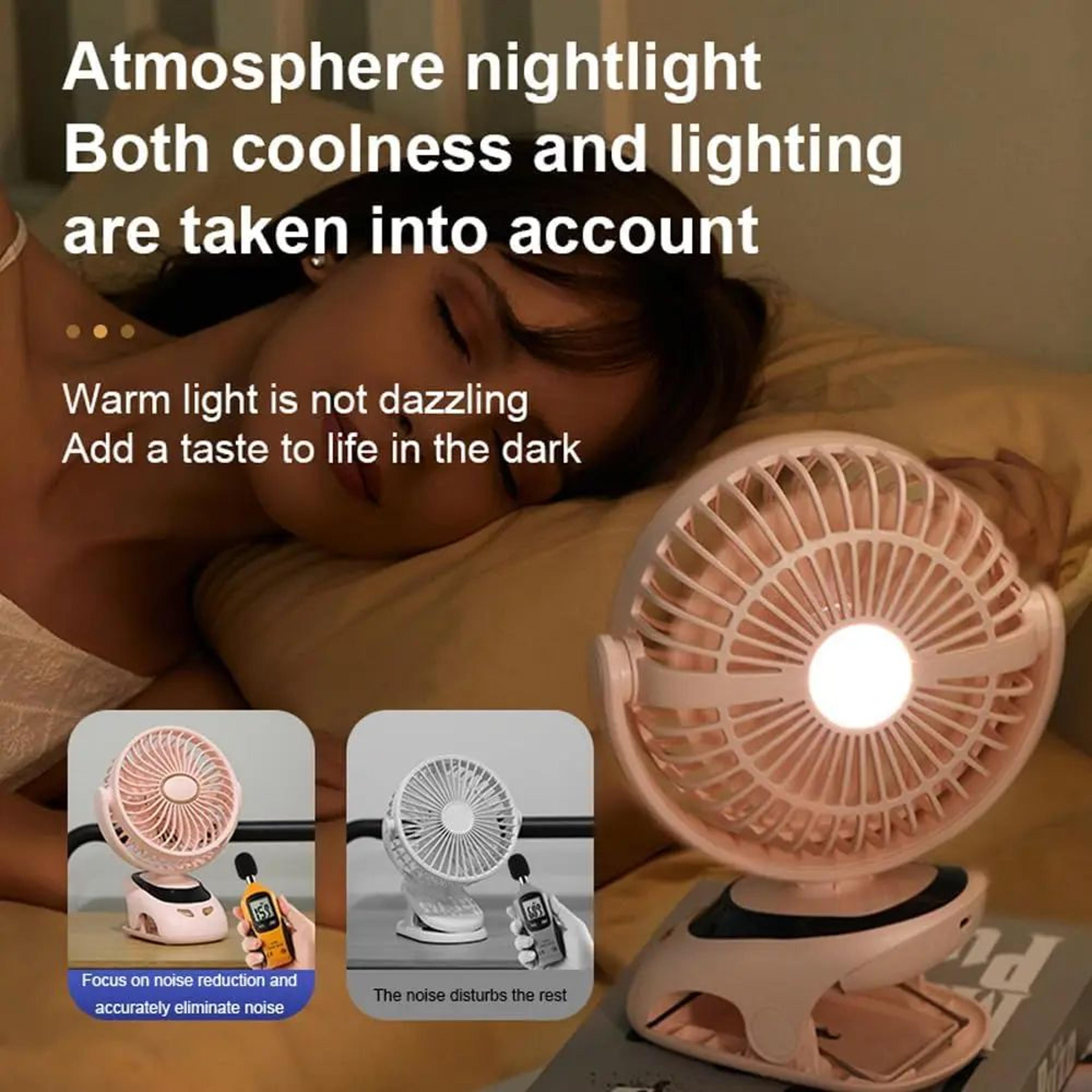 UltraCool Portable USB ClipOn Fan  Personal Desk  Travel Cooling Fan 3