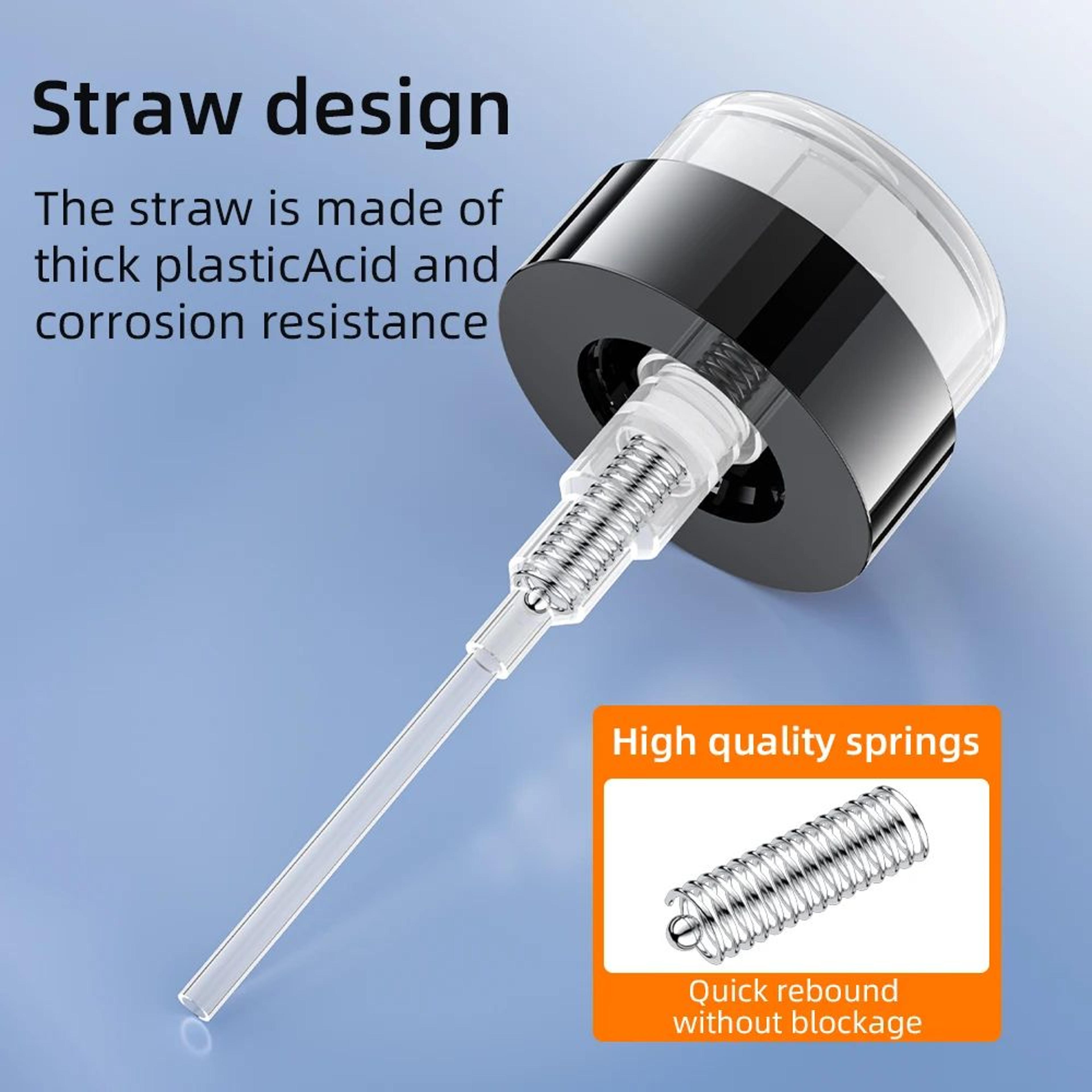 Premium Clear Refillable Press Pump Bottle  LeakProof 60150250 Ml Empty Alcohol Bottles Dispenser F 5
