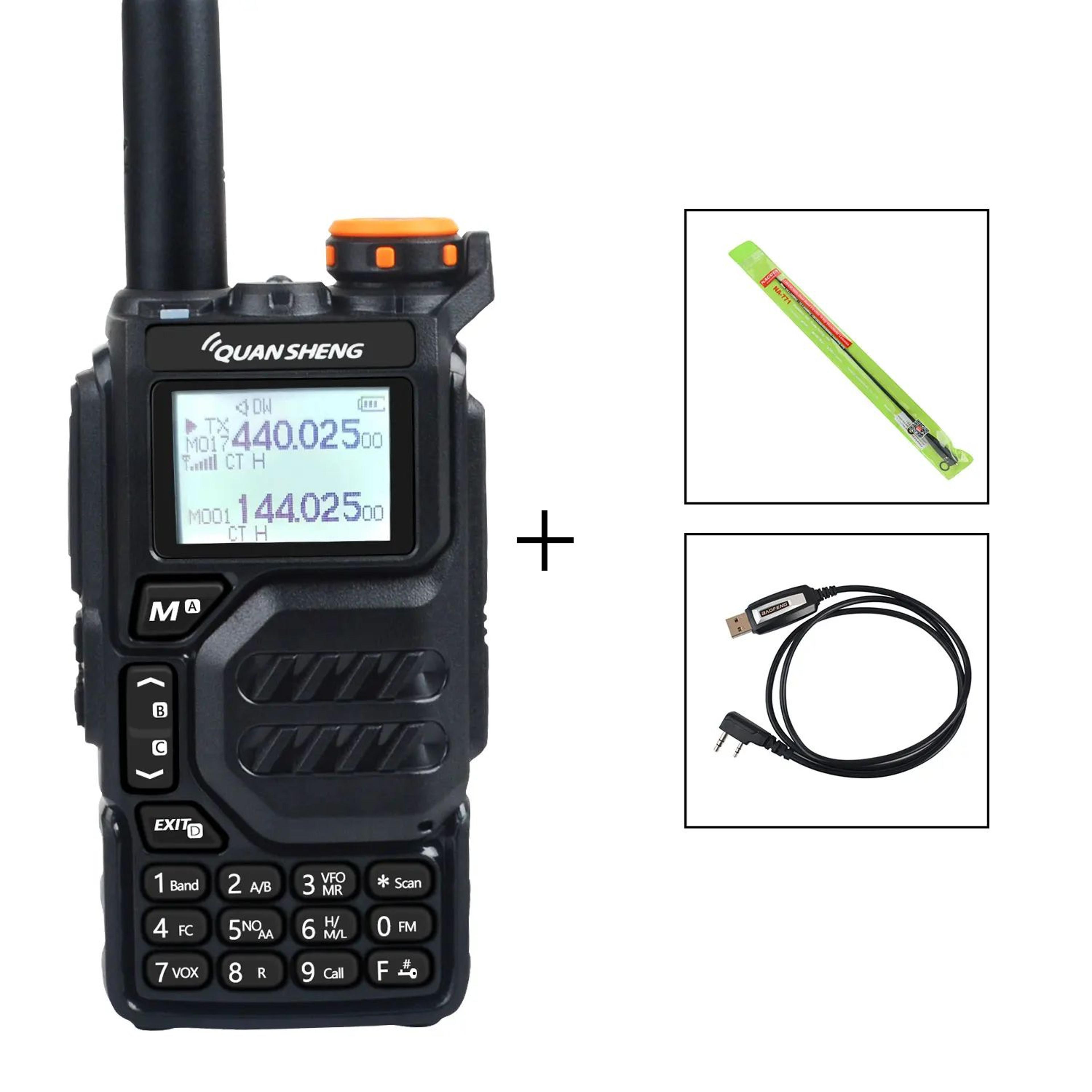 Quansheng DualBand FullBand Handheld TwoWay Radio  Wide Coverage Communication 10