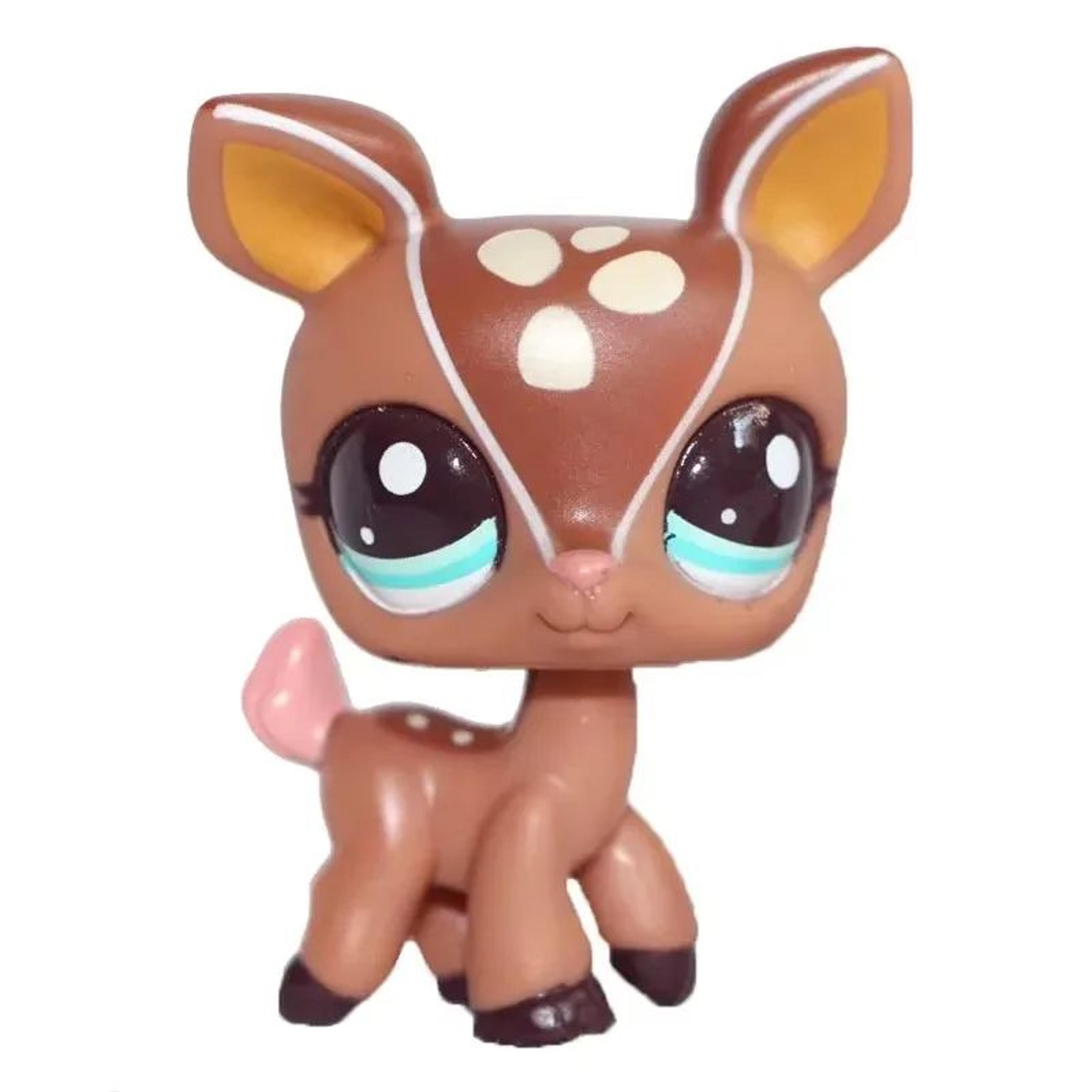 Mini LPS Bobblehead Figure ShortHair Kitten Collectible Mini Pet Toy 12