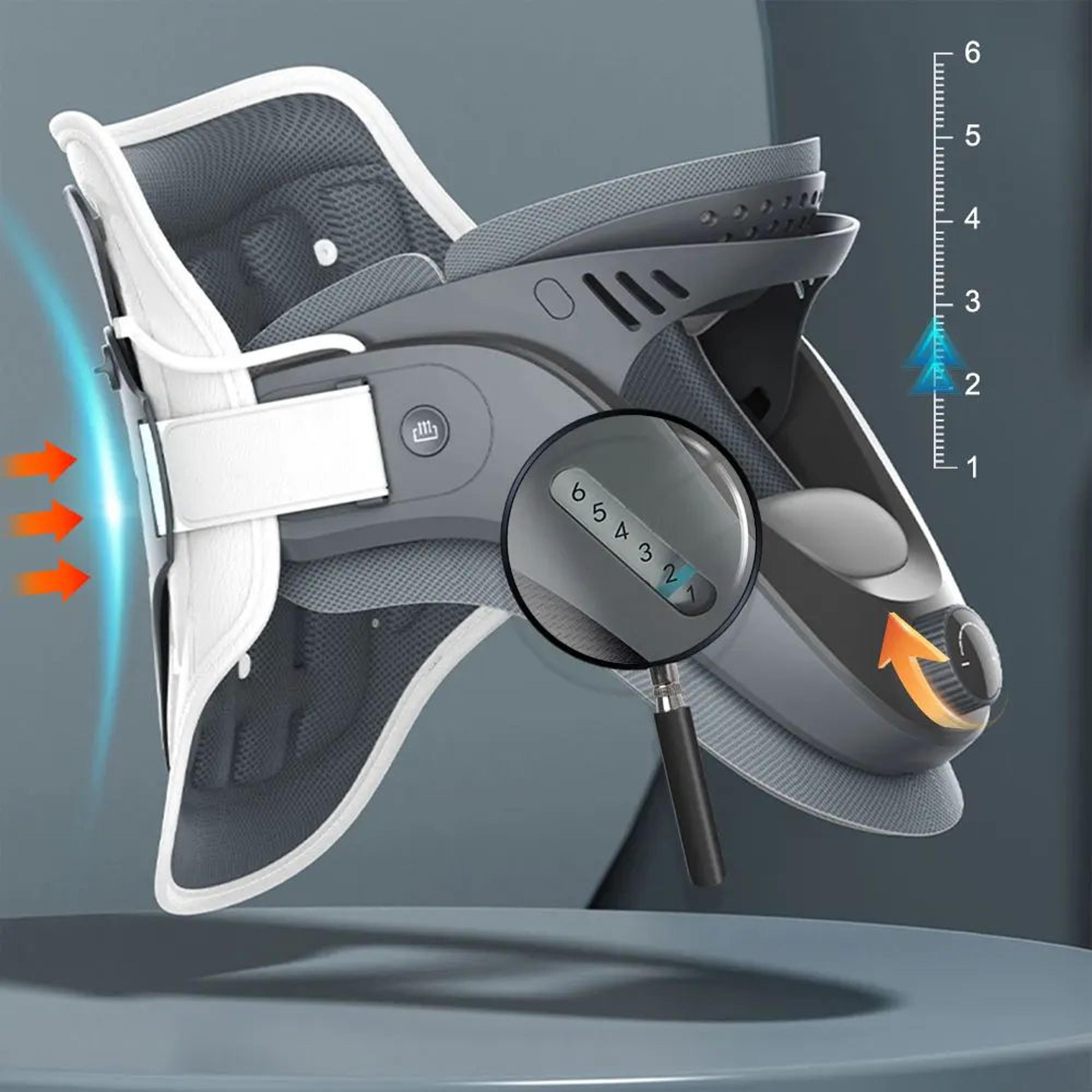 Premium Inflatable Neck Traction Device  Cervical Stretcher For Pain Relief  Posture Support 1