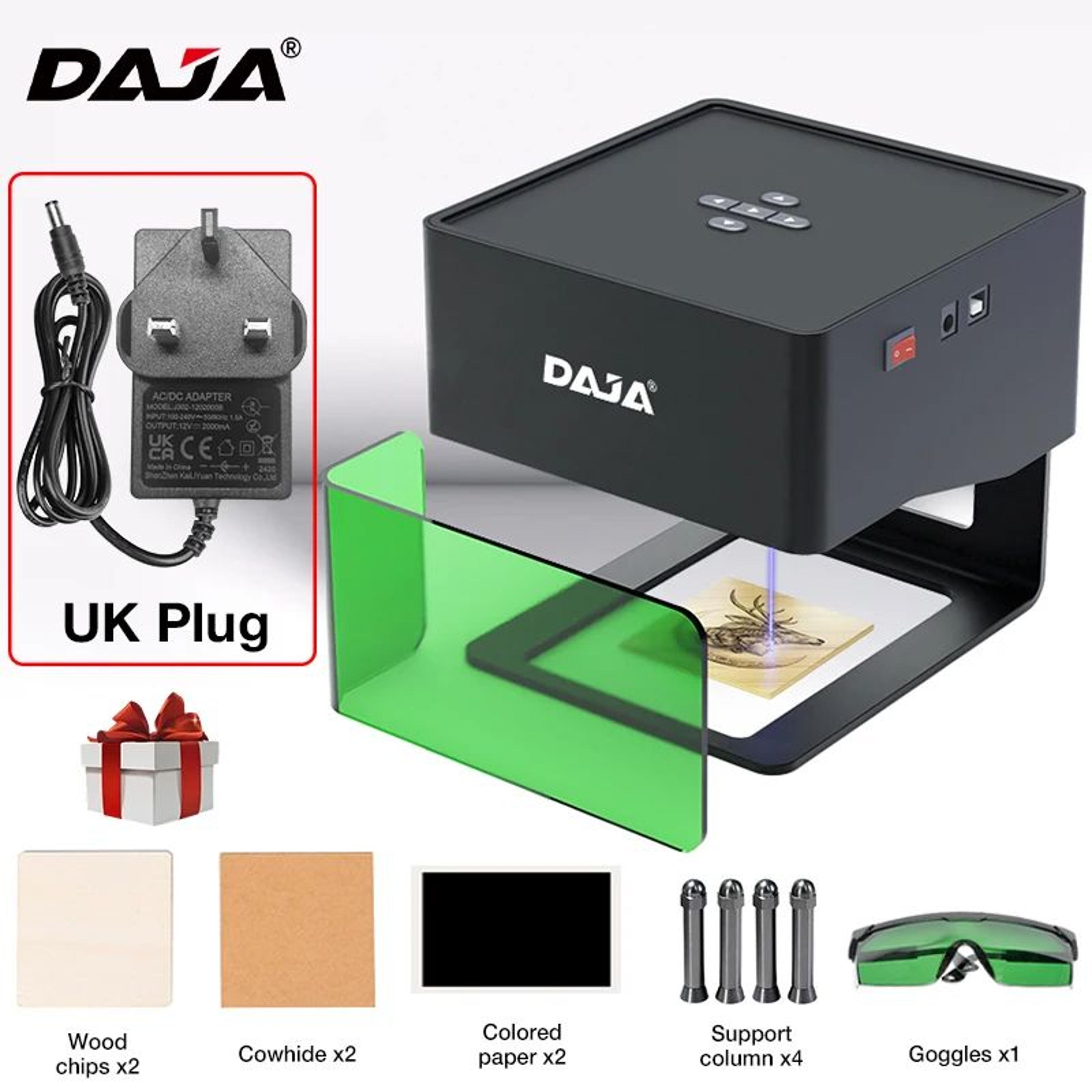 DAJA DJ6 Pro Mini Portable Laser Engraver  Bluetooth DIY CNC Engraving Machine 8