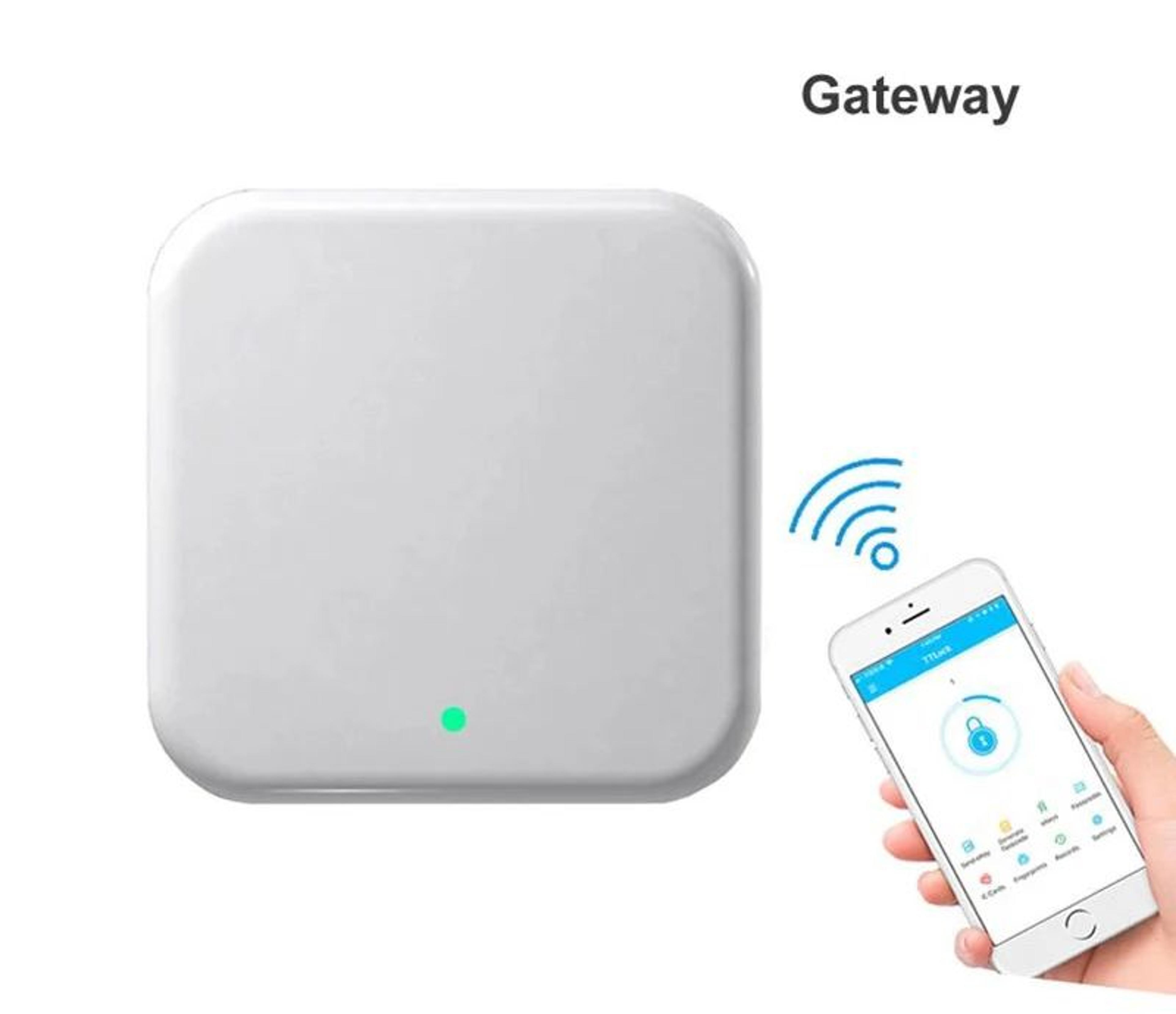 Bluetooth WiFi Smart Lock Cylinder  APP Controlled Keyless Entry Security Lock With RFID  Keypad 6