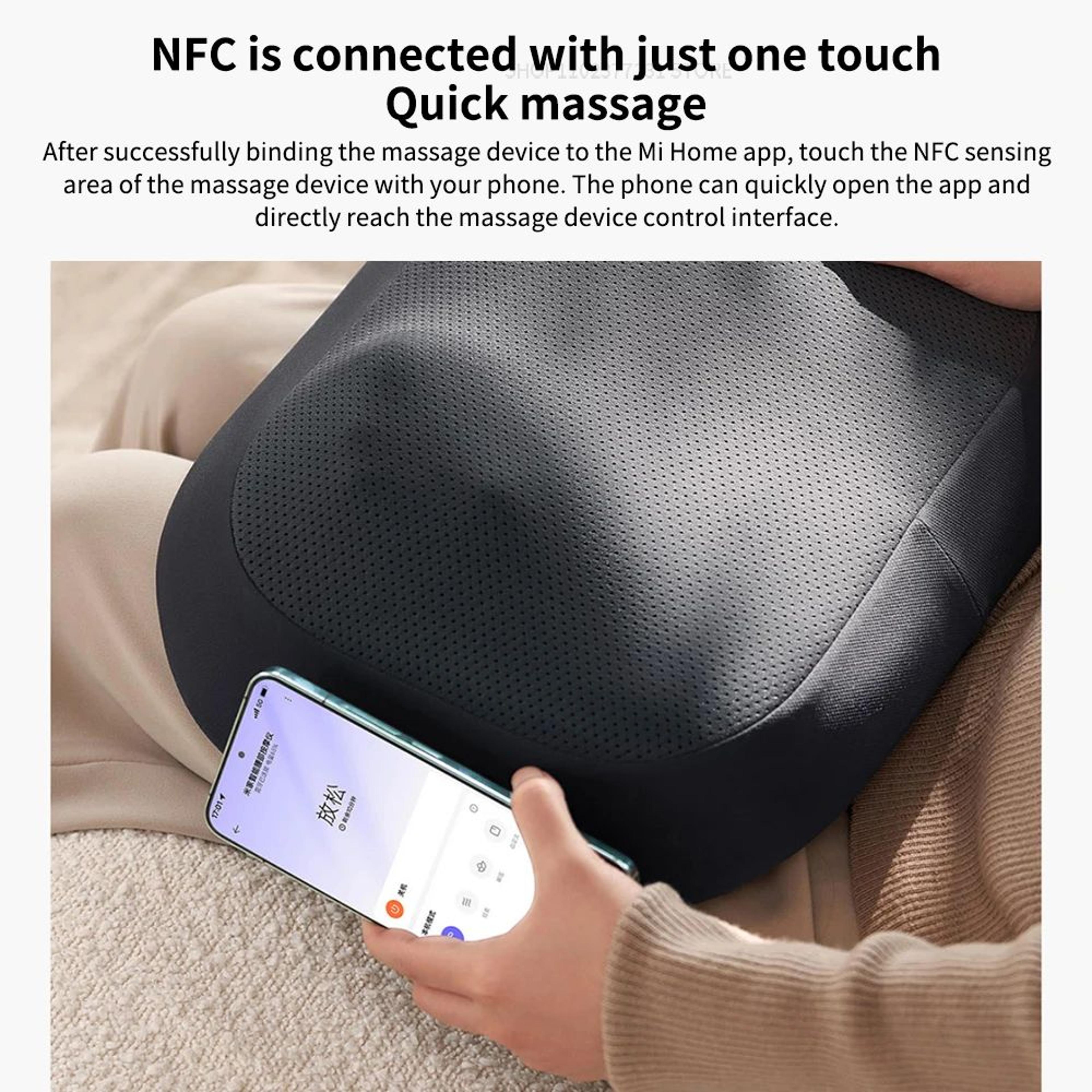 Xiaomi Mijia Smart Waist Massager With Hot Compress  App Control Lumbar Support 4
