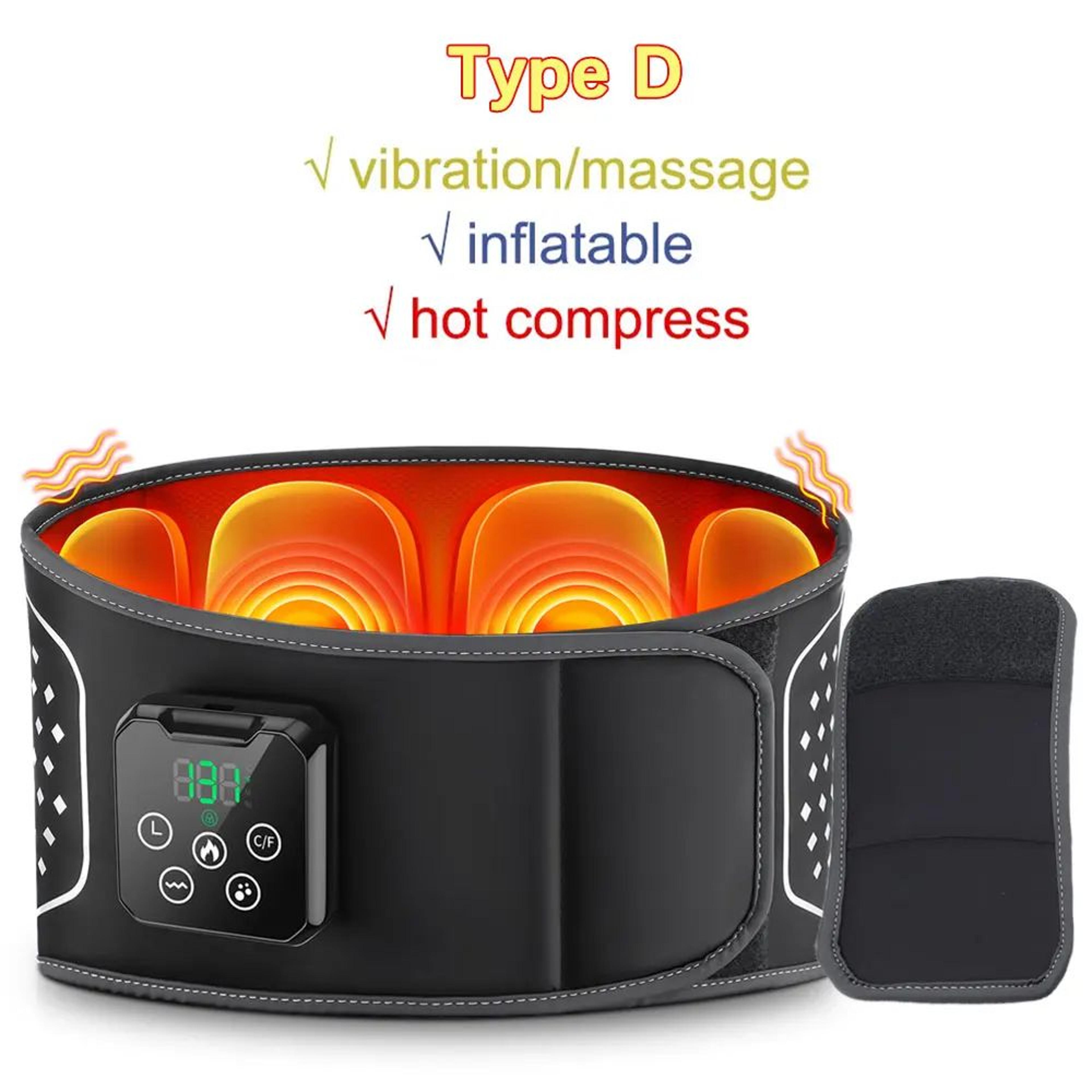 TheraWarm Inflatable Heating Waist Massager With Vibration  Back Support 9