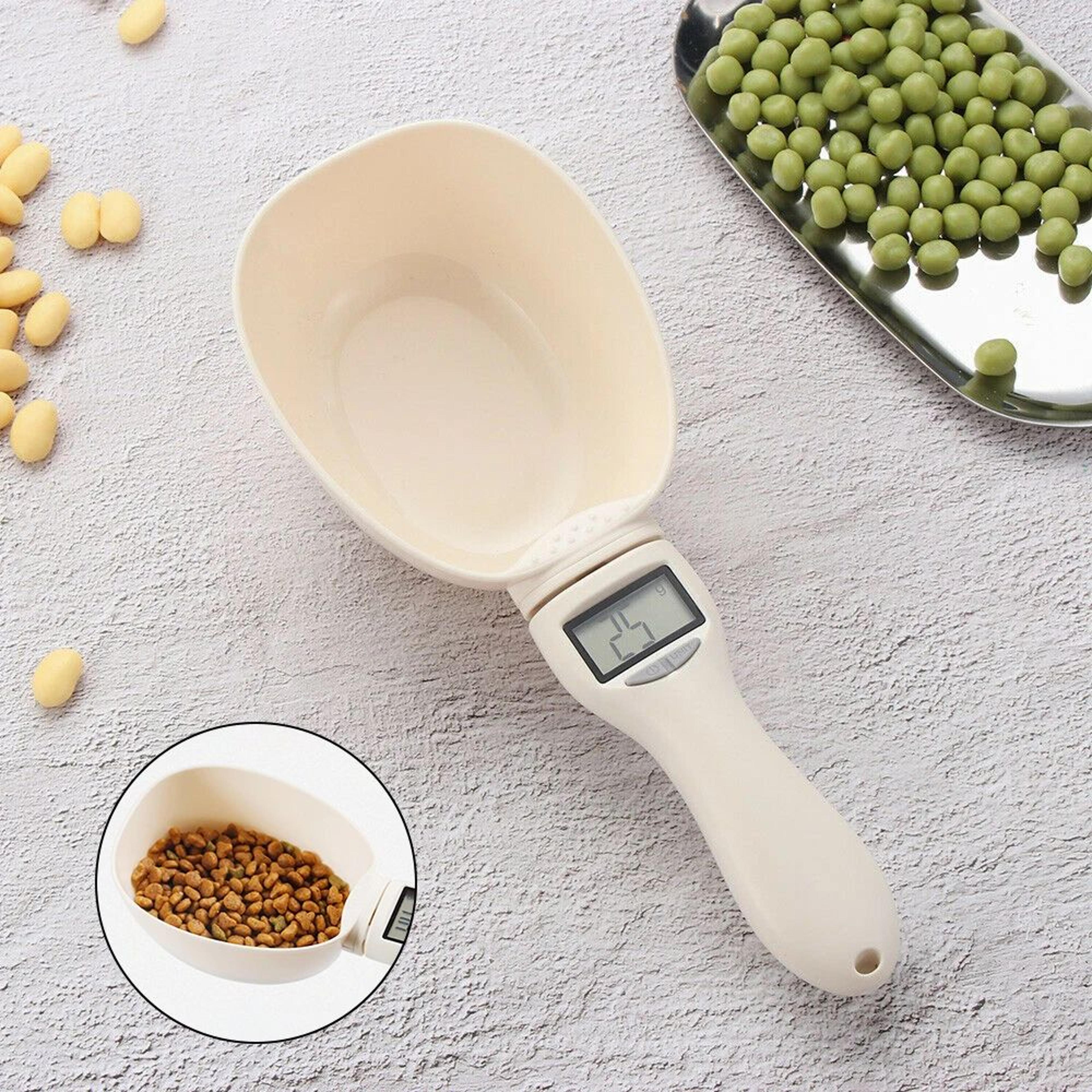 Smart Portion Digital Pet Food Scale  Electronic Measuring Scoop 1