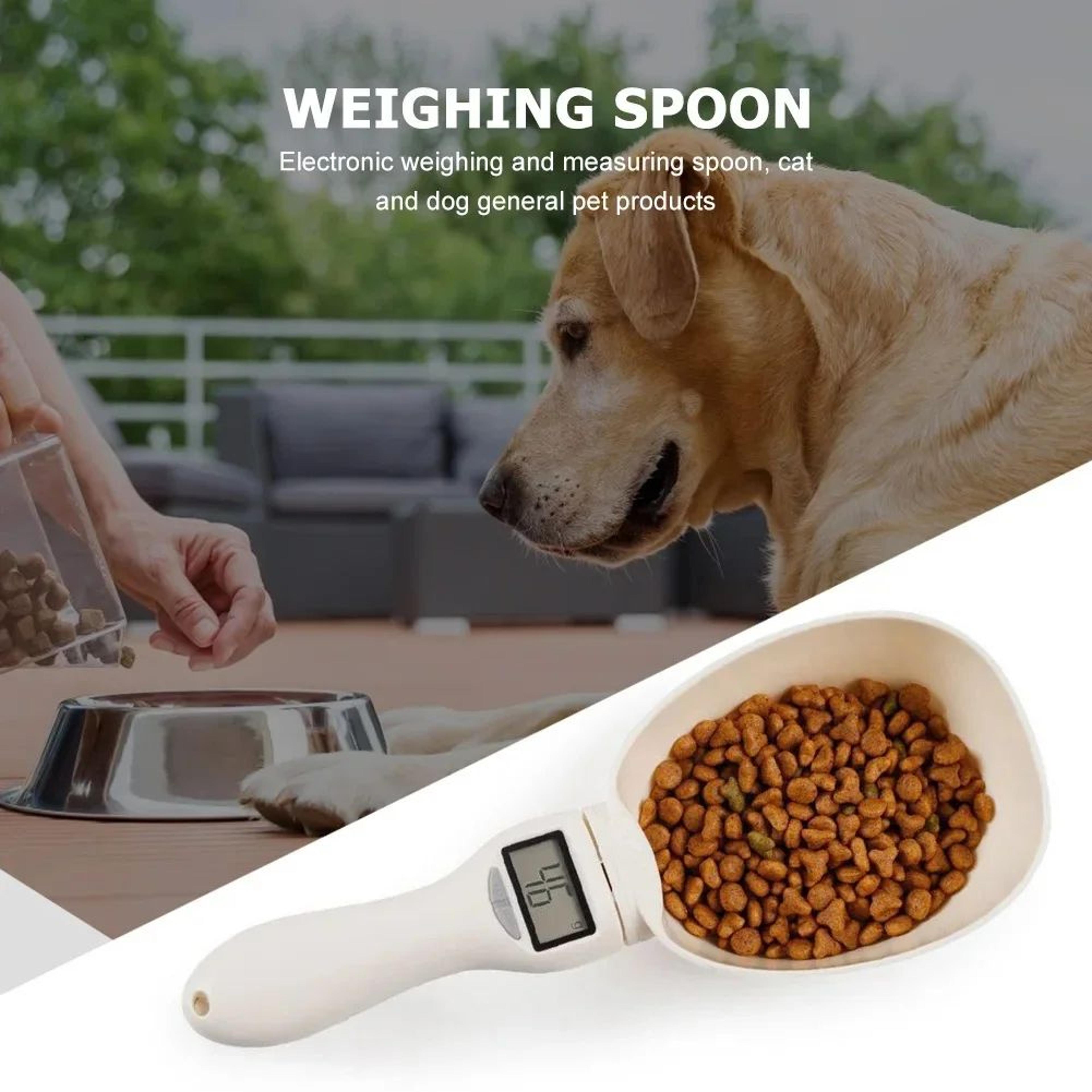 Smart Portion Digital Pet Food Scale  Electronic Measuring Scoop 3