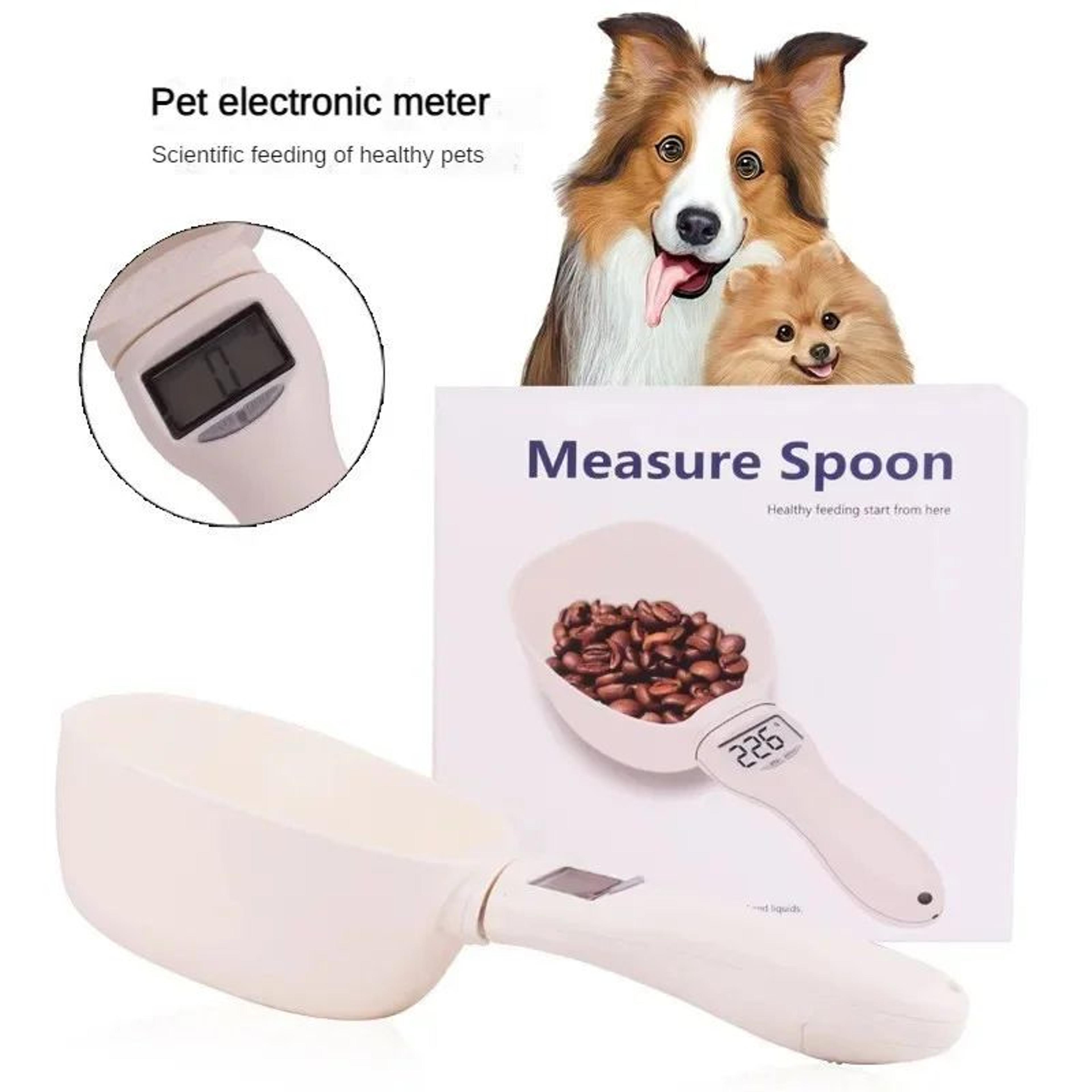 Smart Portion Digital Pet Food Scale  Electronic Measuring Scoop 5