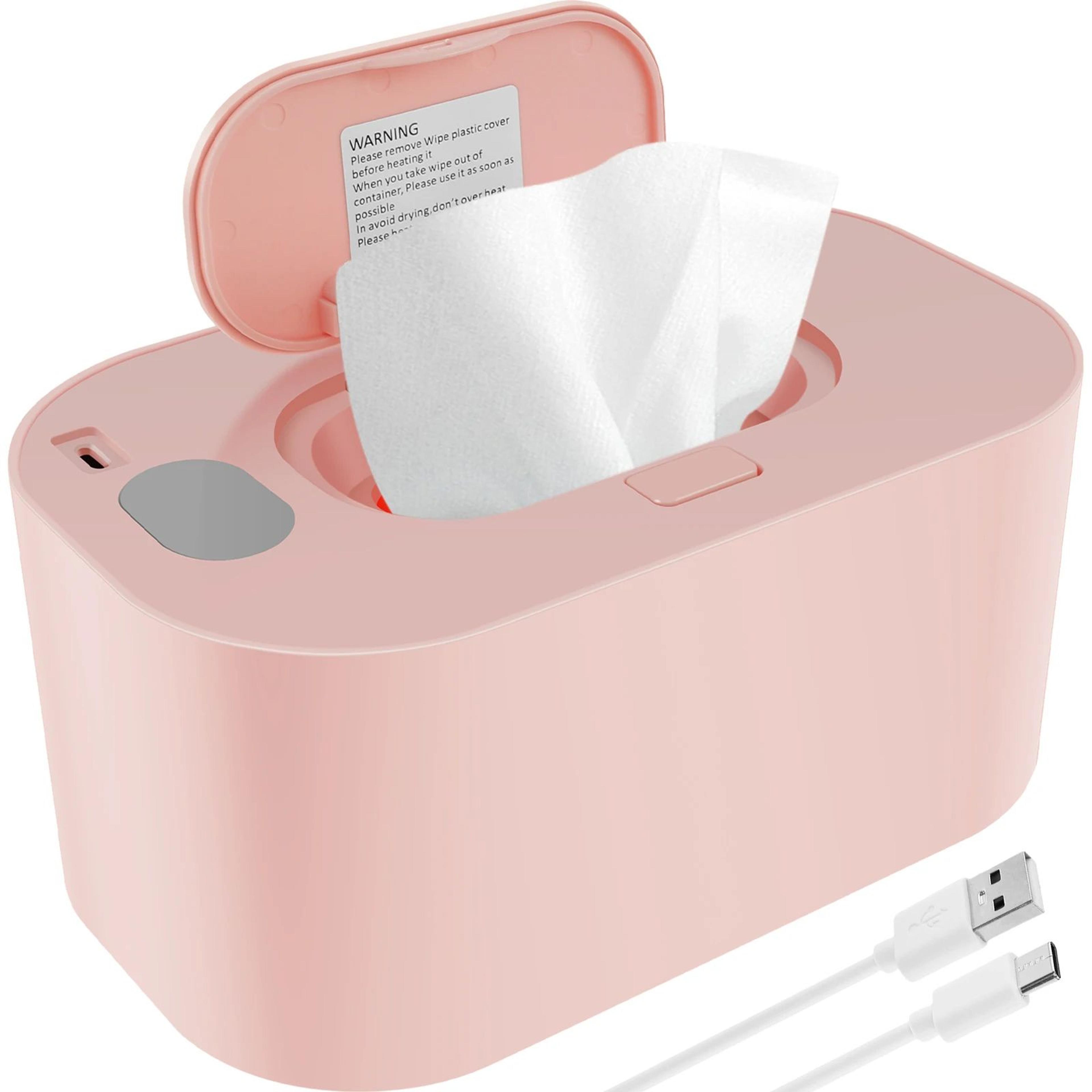 Premium Baby Wipe Warmer  Dispenser With LED Light  Large Capacity Baby Wipe Warmer With Adjustable 8