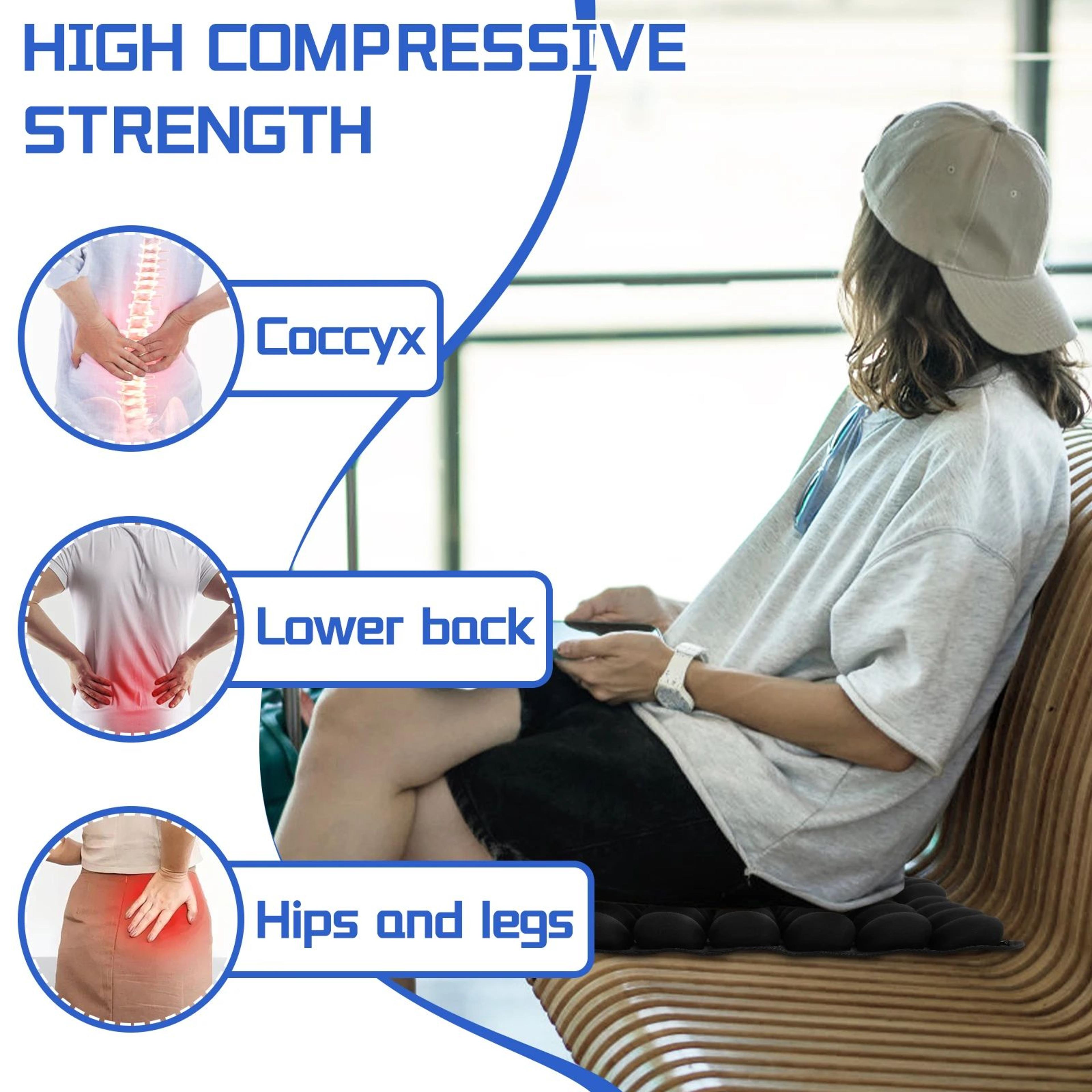 3D Air Cell Pressure Relief Seat Cushion For Car Office  Home 1