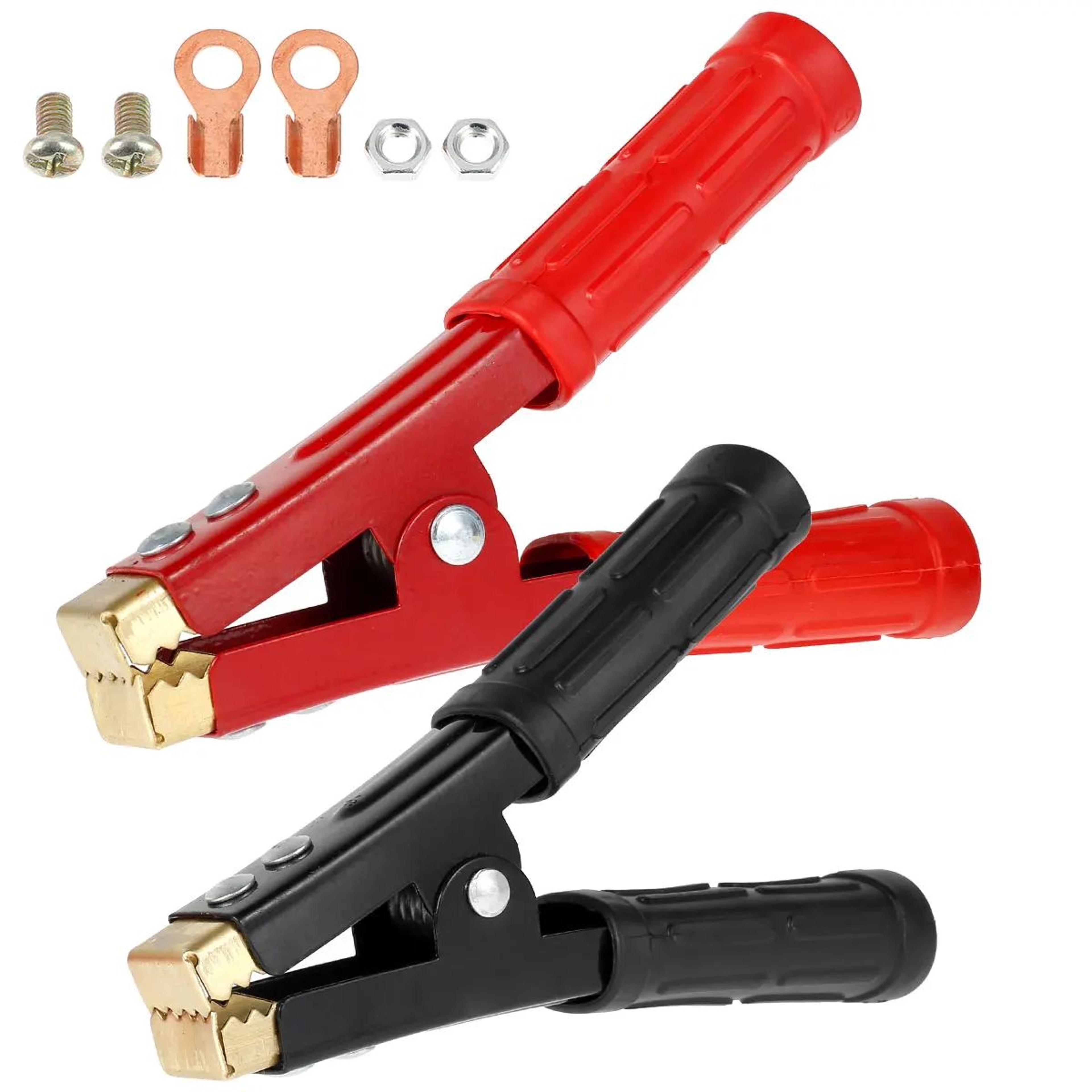 Heavy Duty Copper Alligator Clip Battery Clamps 2Piece 5001000A Jumper Cable Clamp Terminals 7