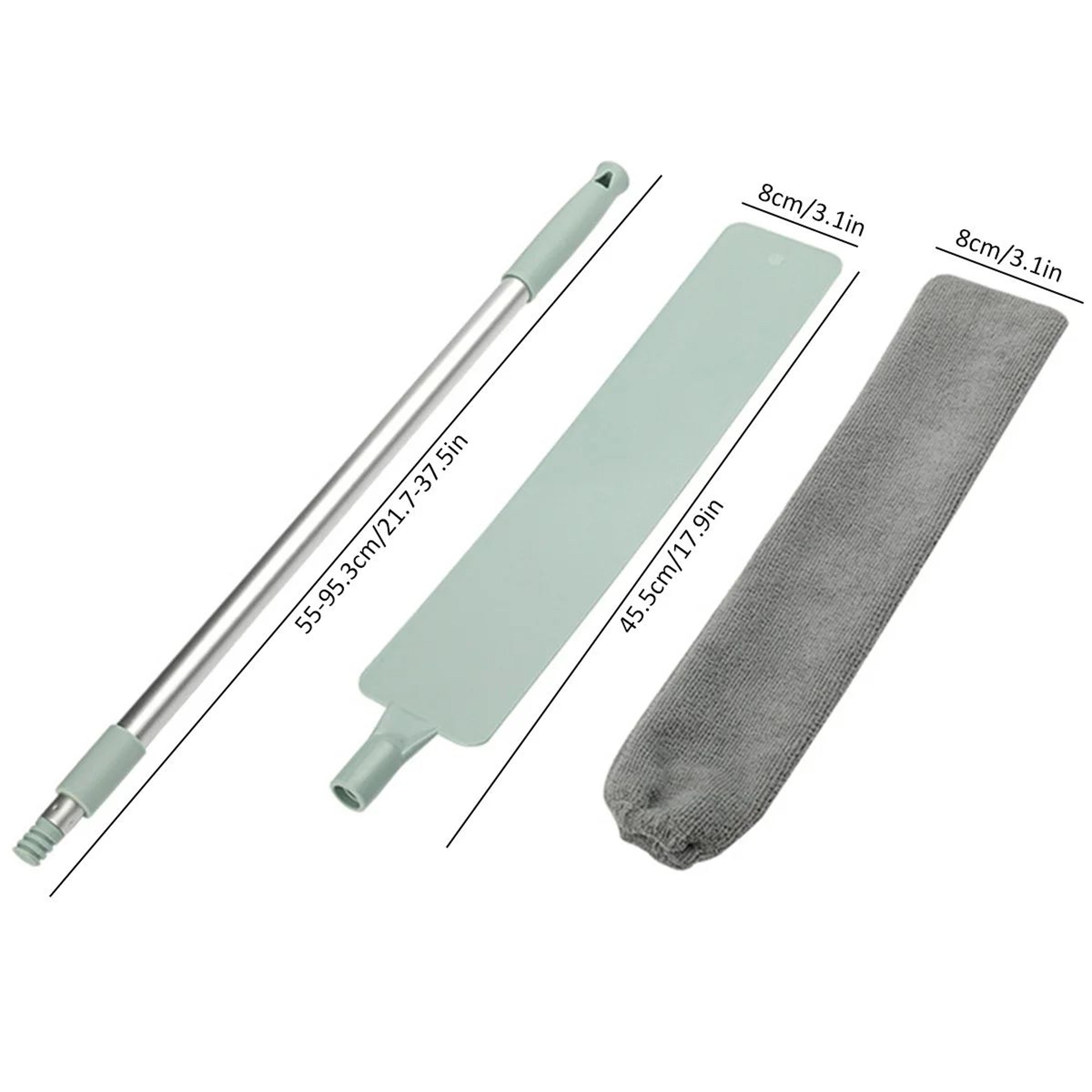 Extendable Microfiber Duster Kit  Telescopic Duster With Extension Pole Up To 100 For High Ceilings