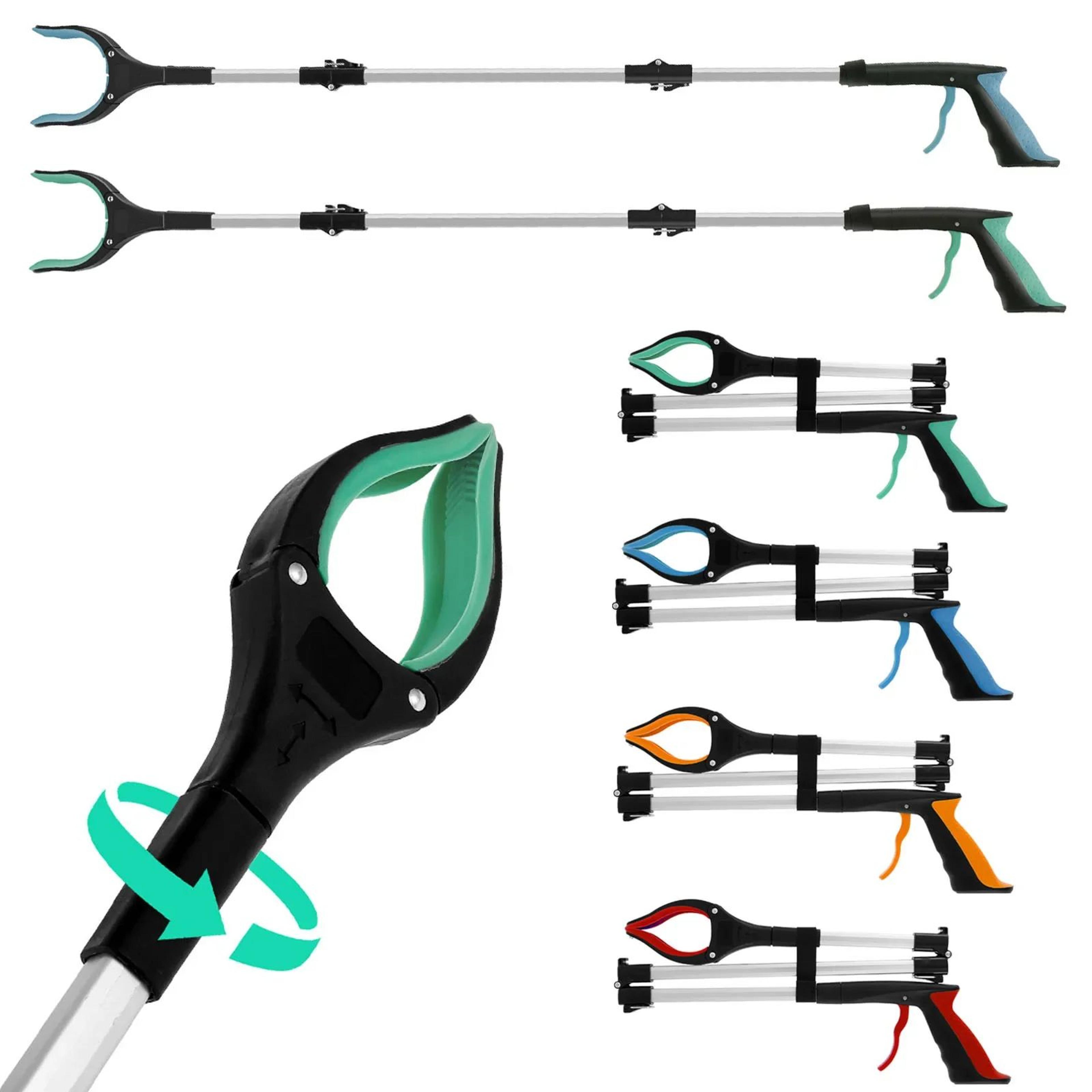 UltraGrip Foldable Grabber Reacher  360 Rotating Litter Picker Tool 0