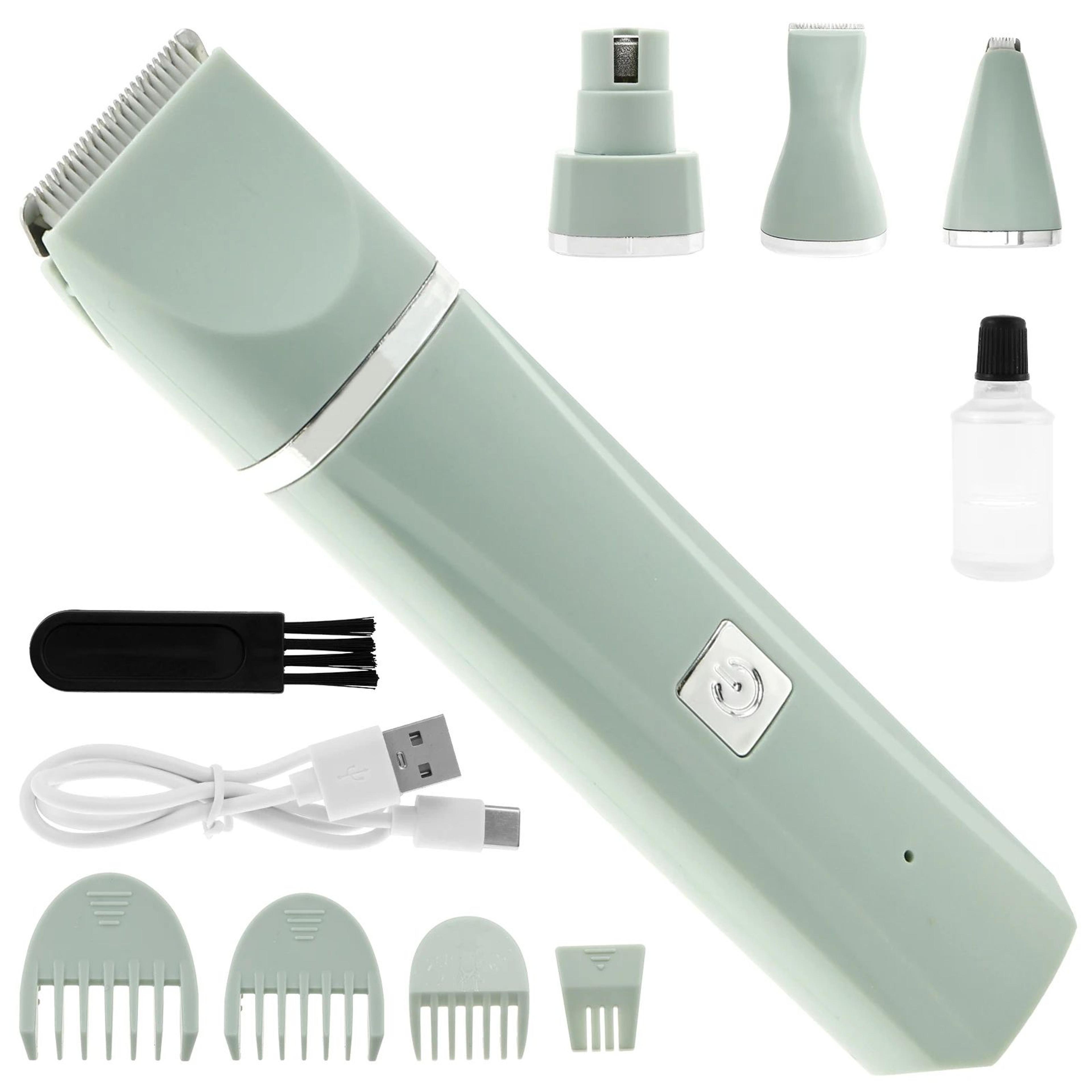 Professional Rechargeable Dog Hair Clipper  Pet Grooming Clippers  LowNoise 2Speed Cordless Trimmer 6