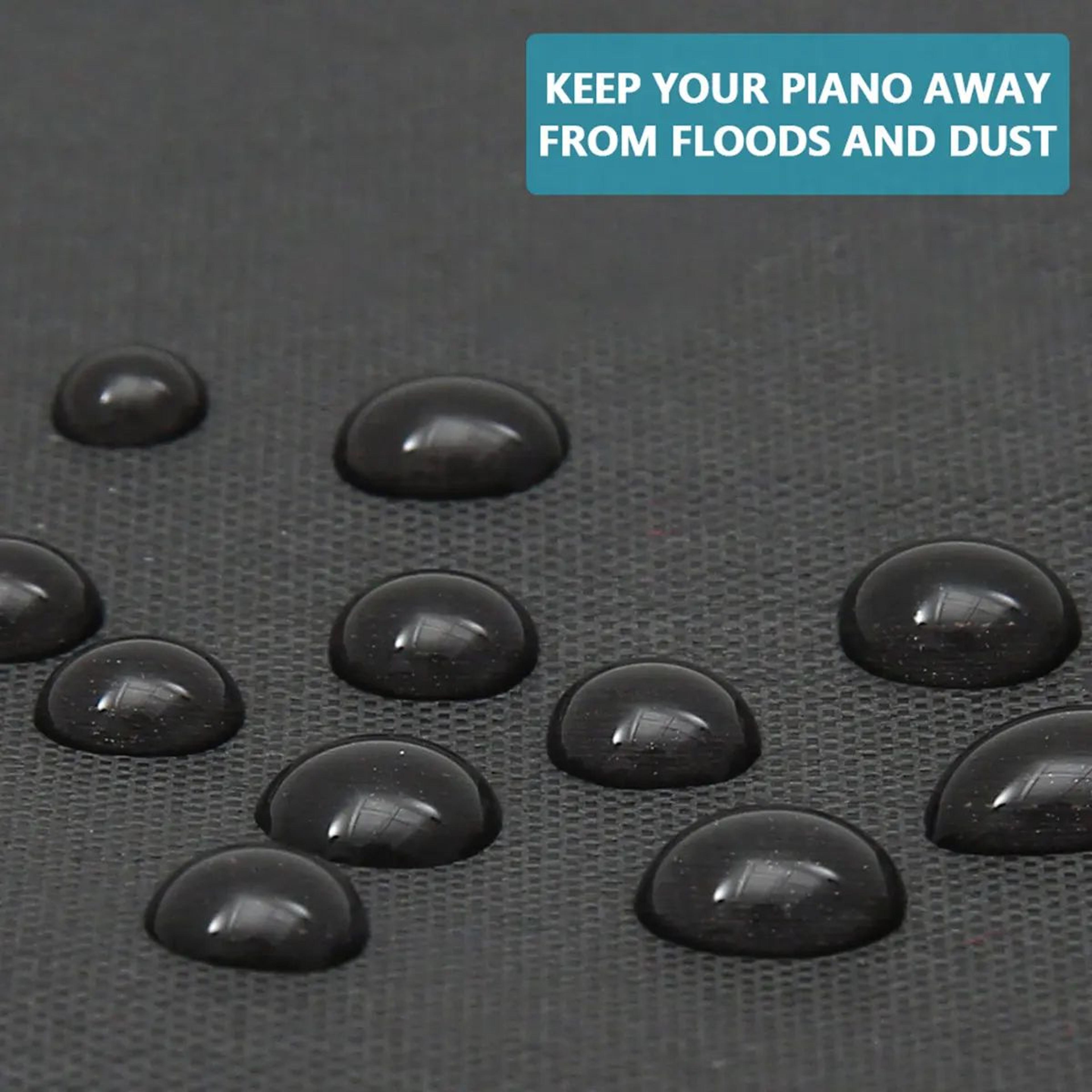 Premium 6188Key Digital Piano Dust Cover  Waterproof Protective Keyboard Case 2