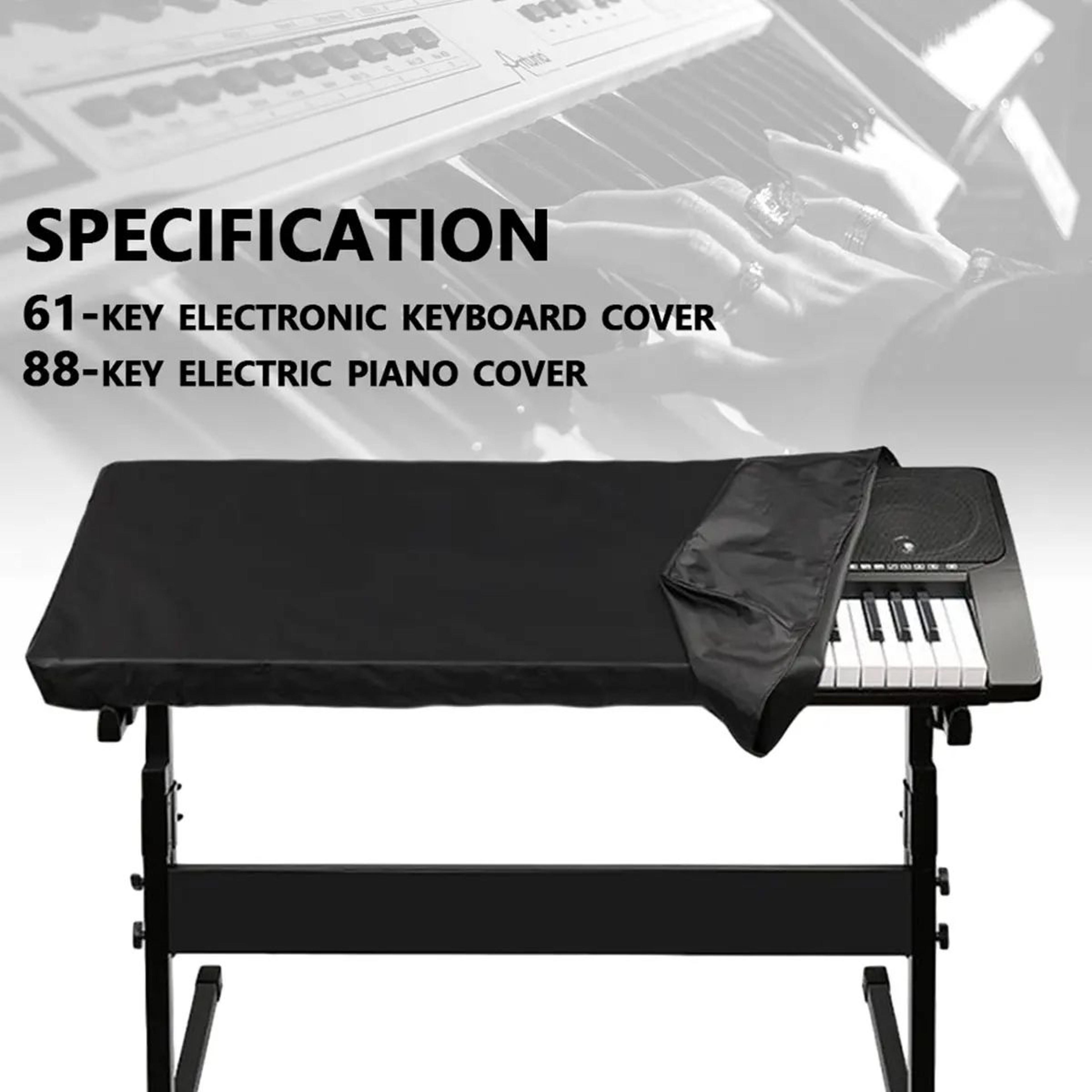 Premium 6188Key Digital Piano Dust Cover  Waterproof Protective Keyboard Case 5