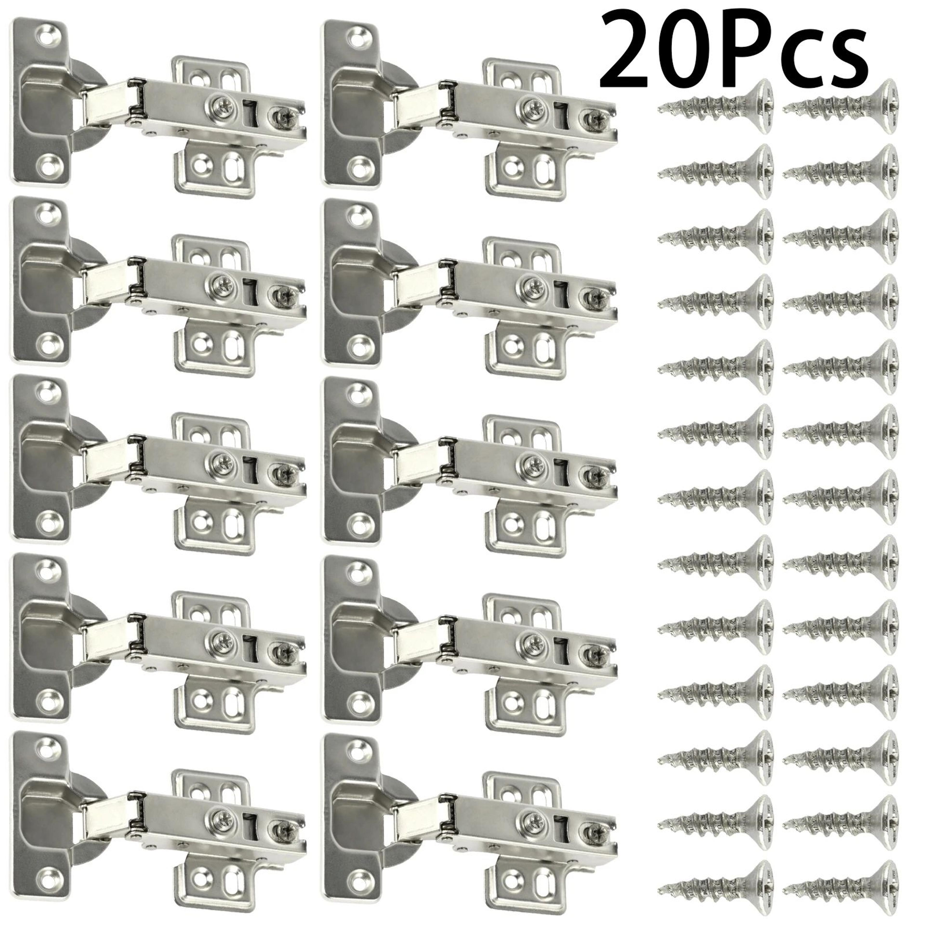 Premium SoftClose Cabinet Hinges Set  Quiet Hydraulic Door Dampers 20Pack 7
