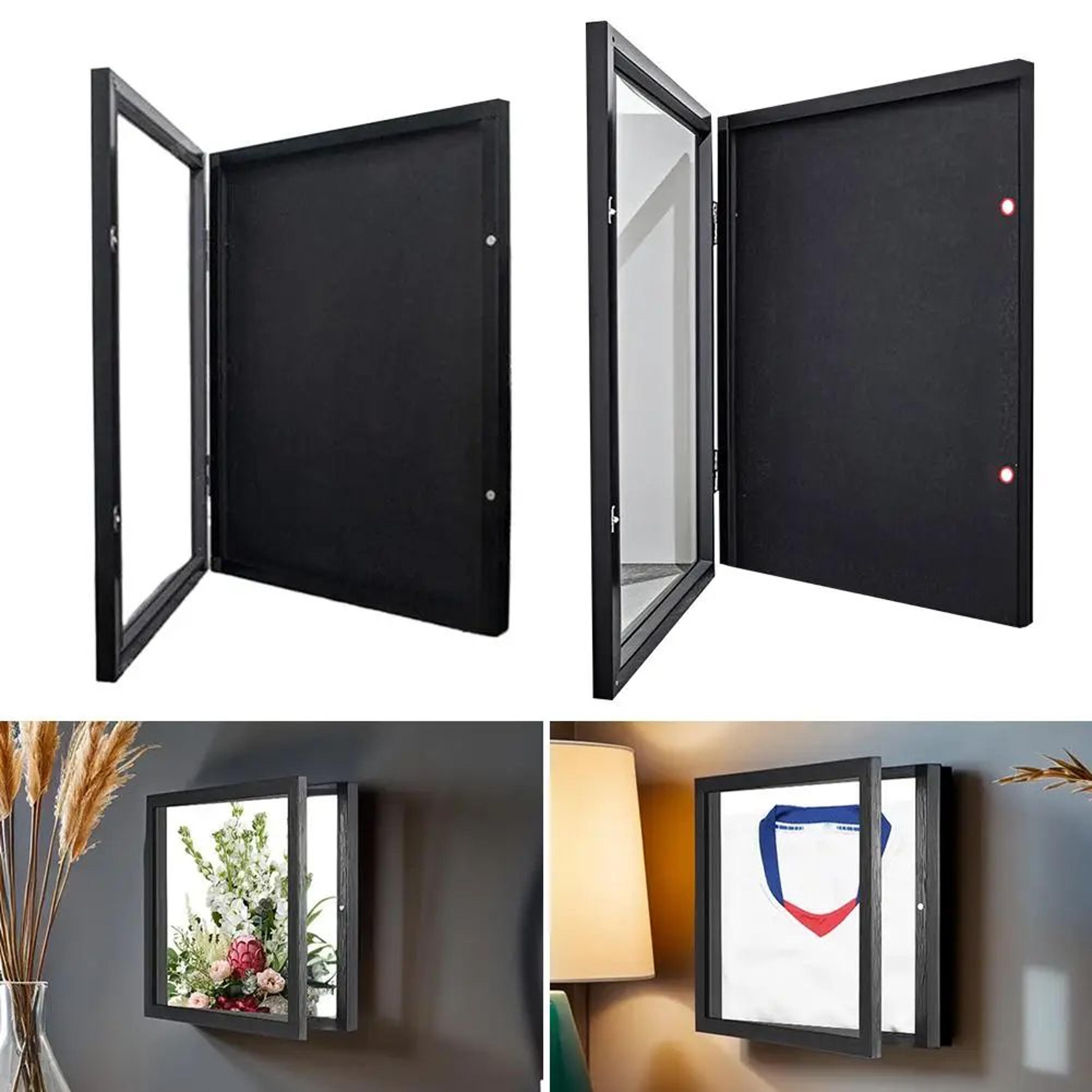Handcrafted Wooden Jersey  TShirt Shadow Box Display Frame 13x13 In 0