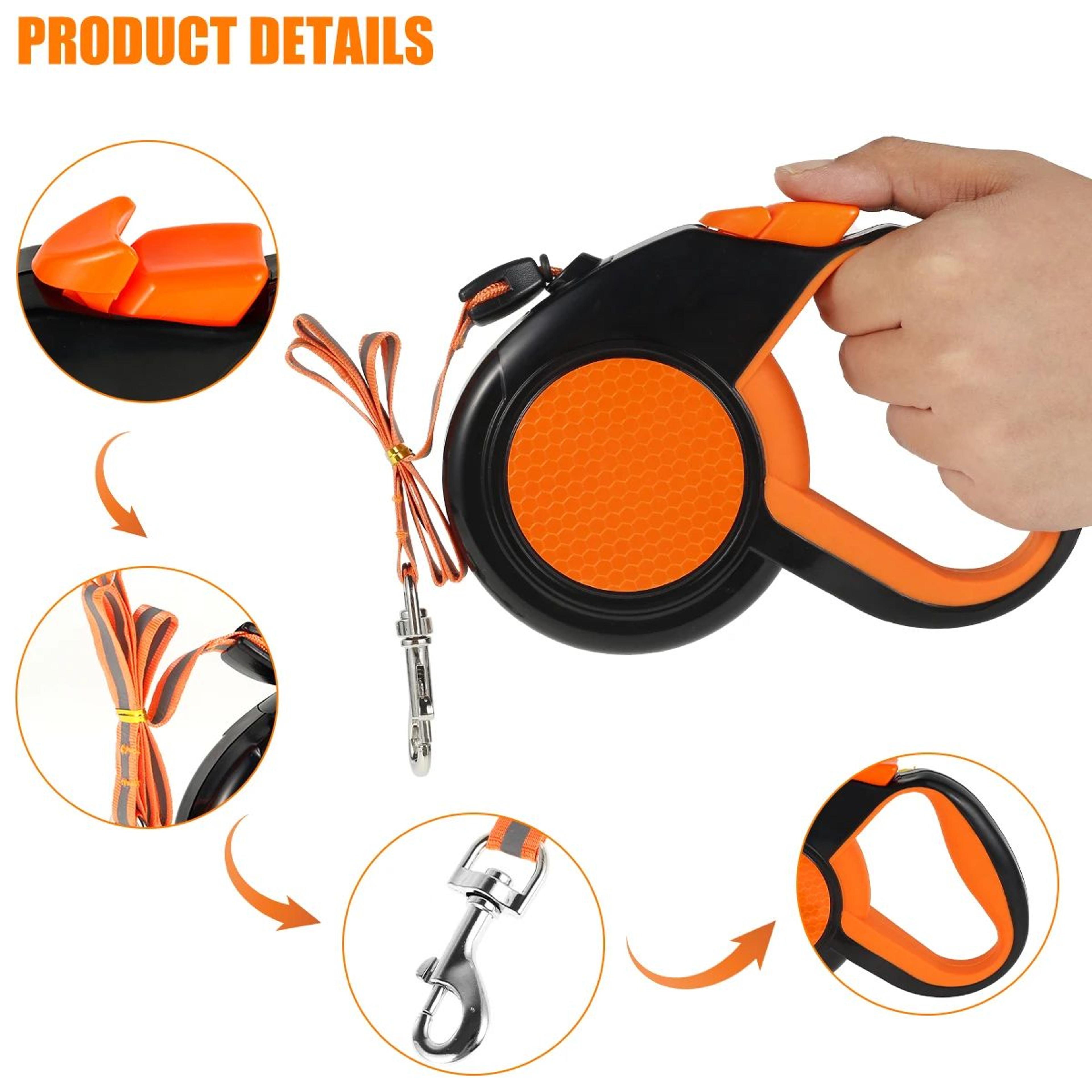 FreedomGlide Retractable Dog Leash Up To 8m Up To 50kg For Small  Large Dogs 4