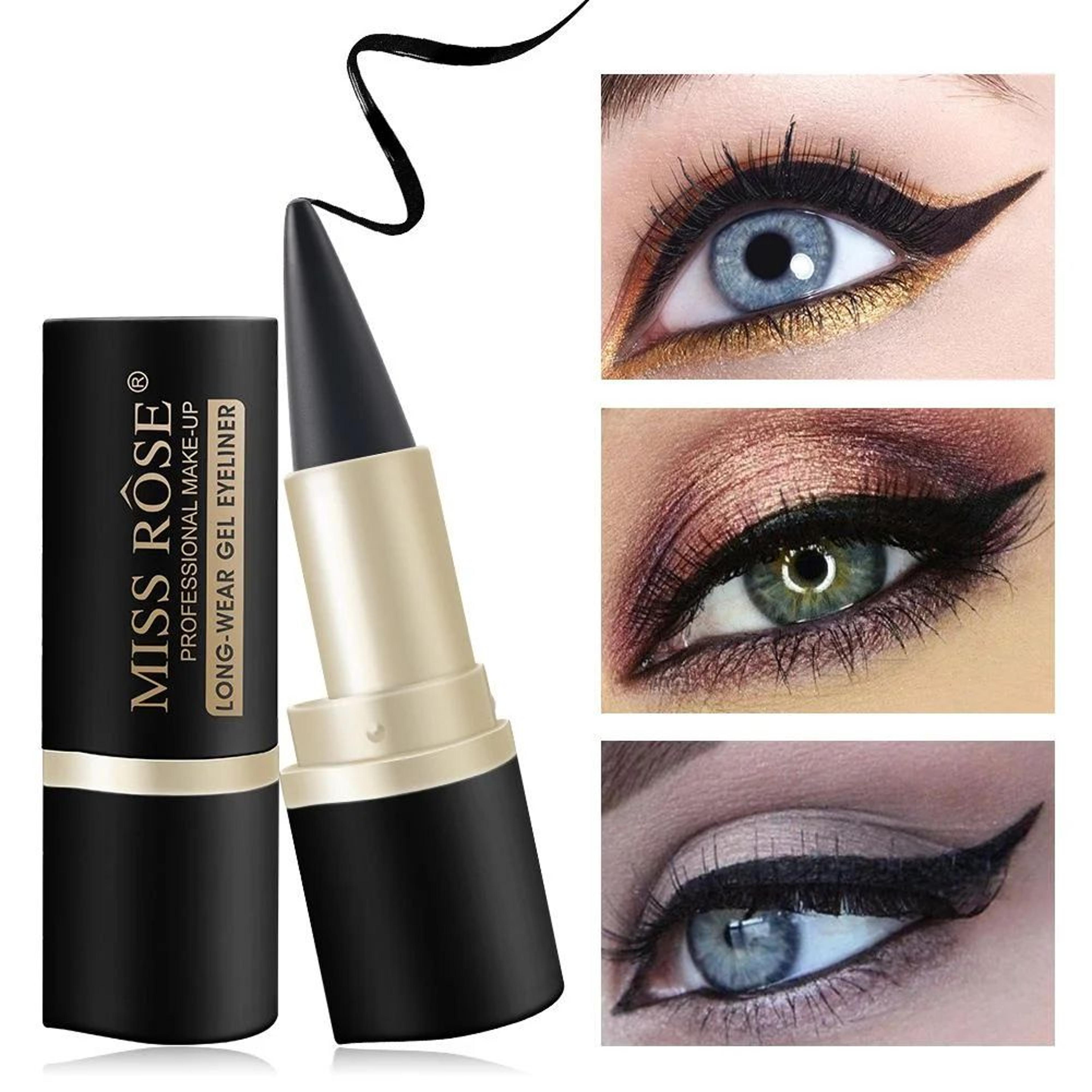 SmoothGlide Waterproof Eyeliner Pencil  Creamy SweatProof Line Maker 8
