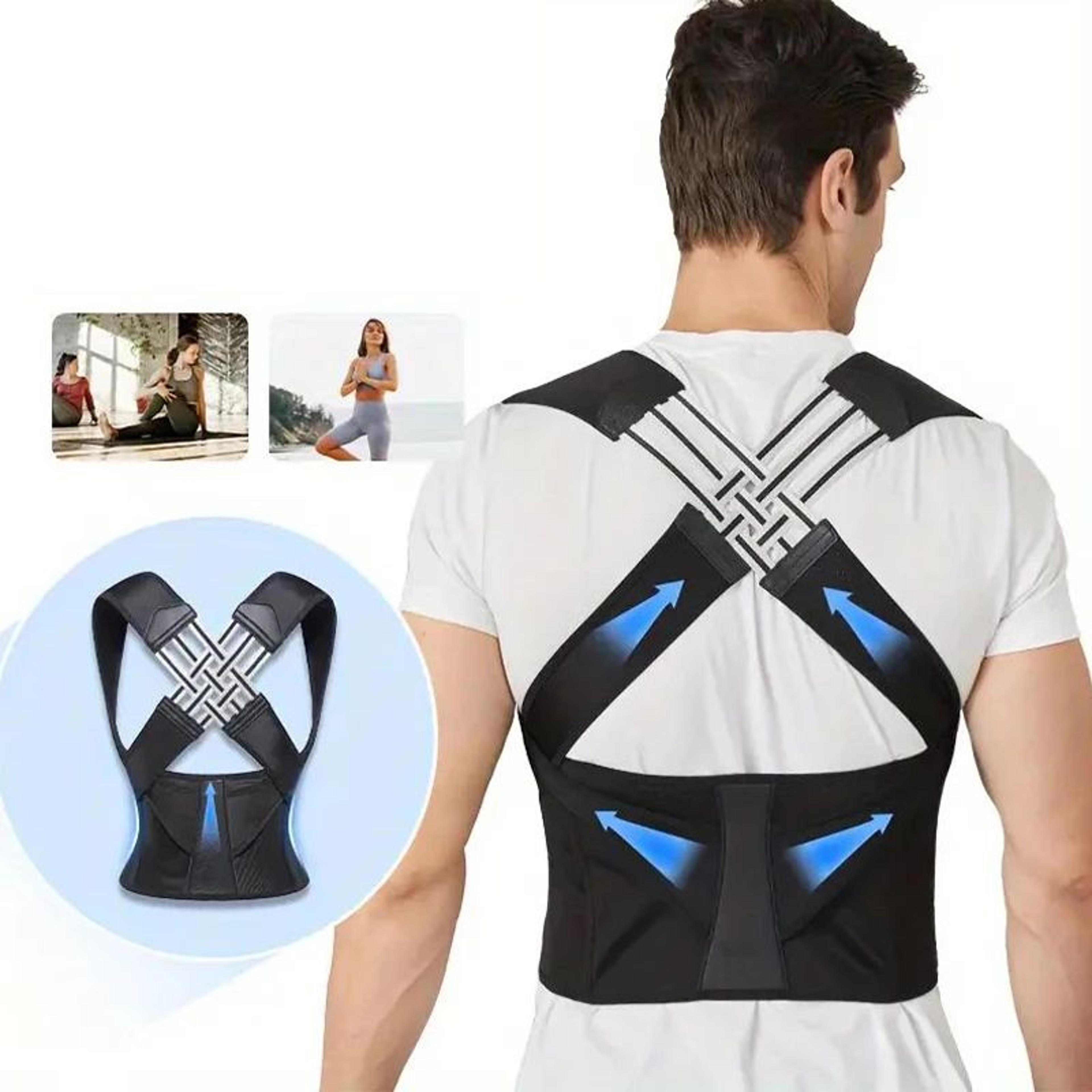 Premium Posture Support Back Brace  Posture Corrector Back Brace With Adjustable Shoulder Straighte 4