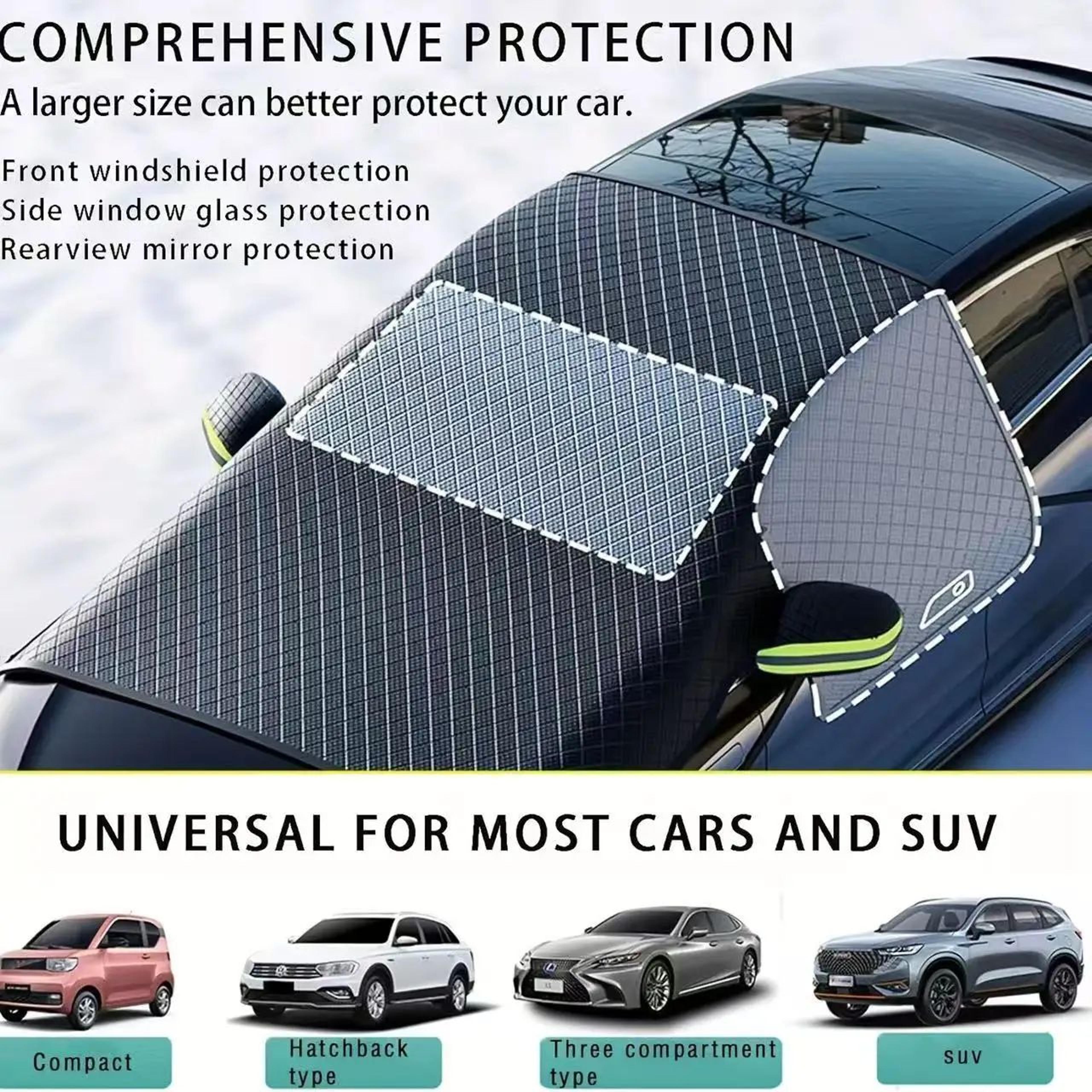 Magnetic Aluminum Car Snow  Sun Shield Cover 1