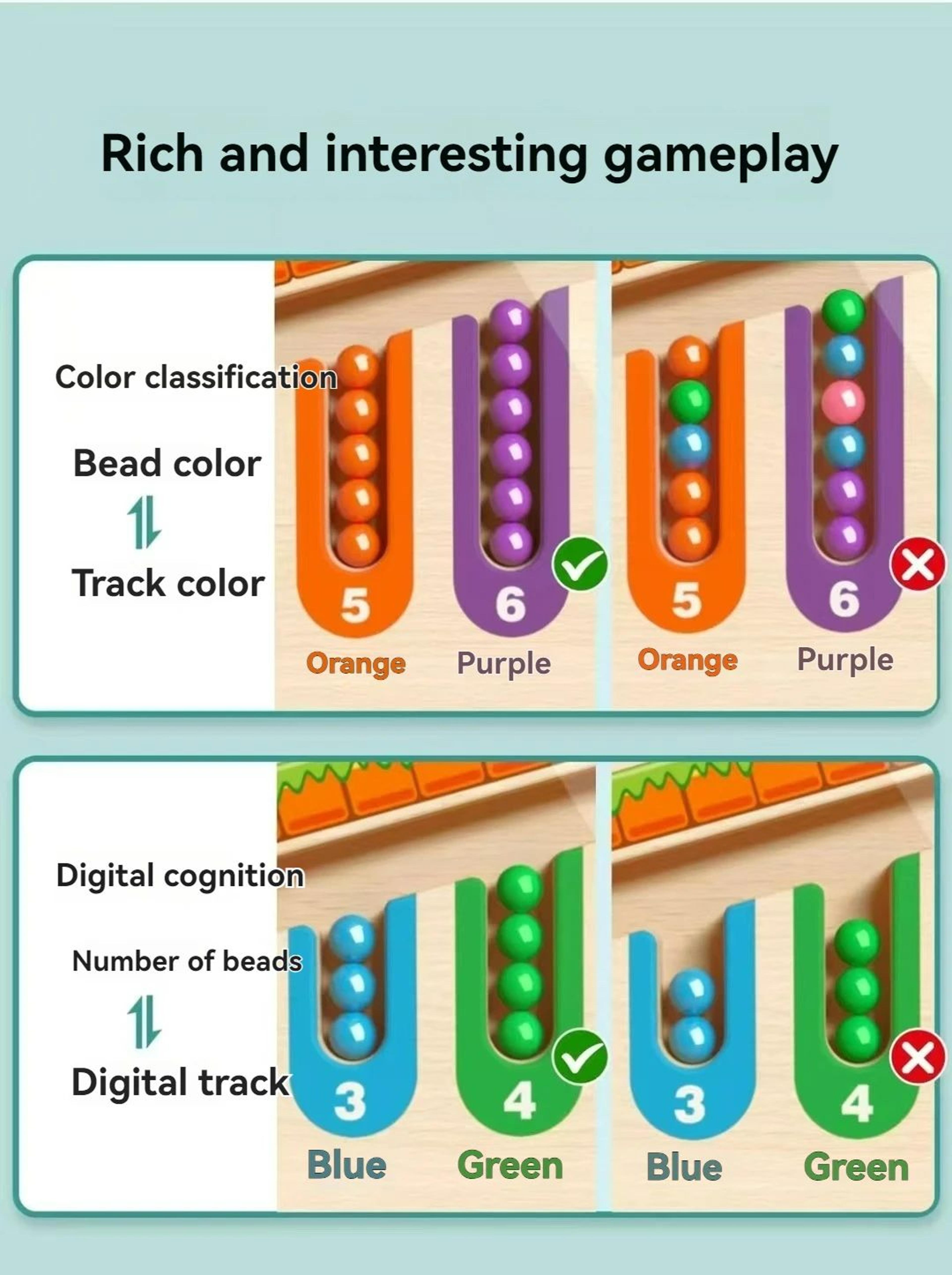 Magnetic Maze Toy With Stylus For Toddlers  Montessori Learning Board For Focus  Logic 3