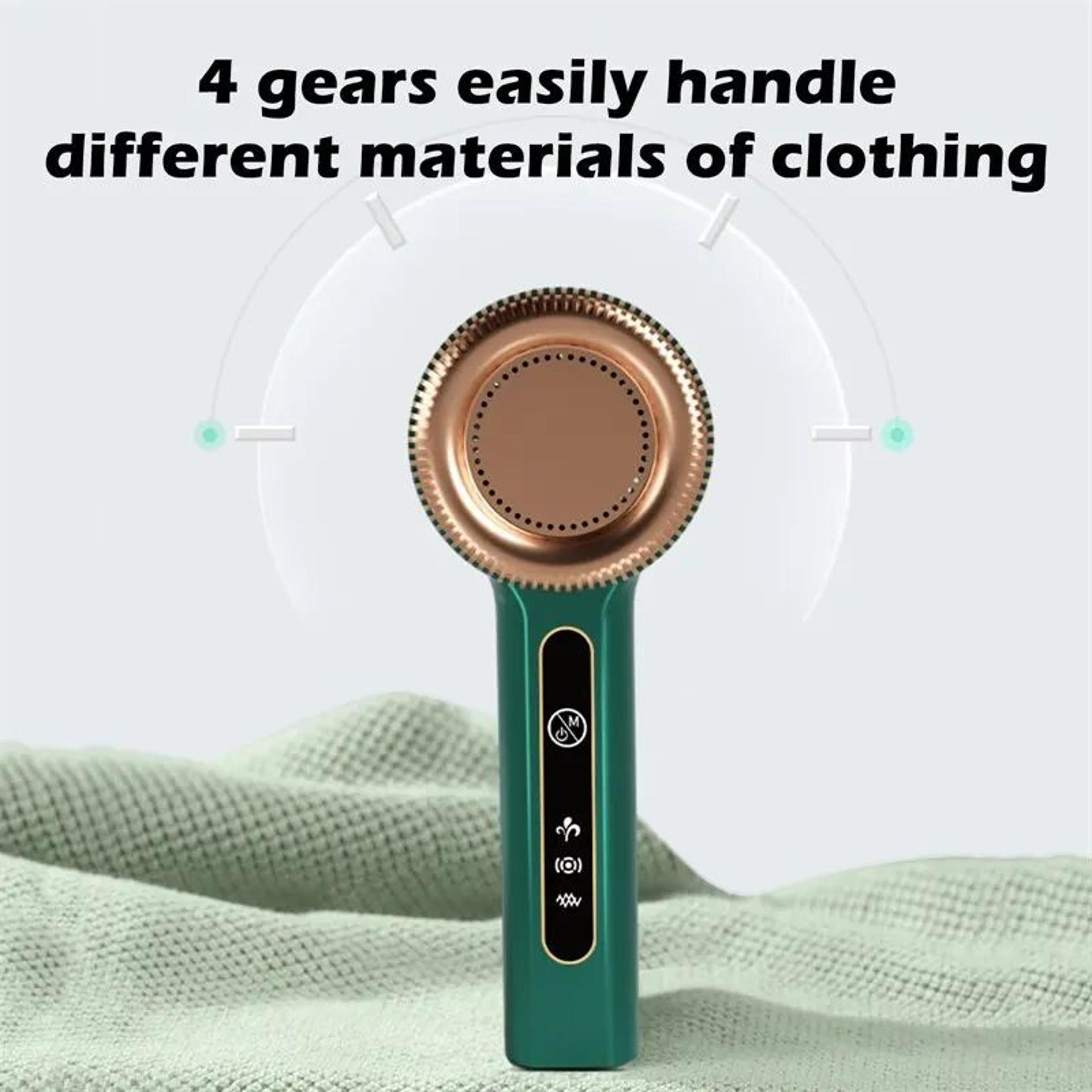 Premium USB Rechargeable Fabric  Clothing Lint Remover  Portable Electric Sweater Shaver 5