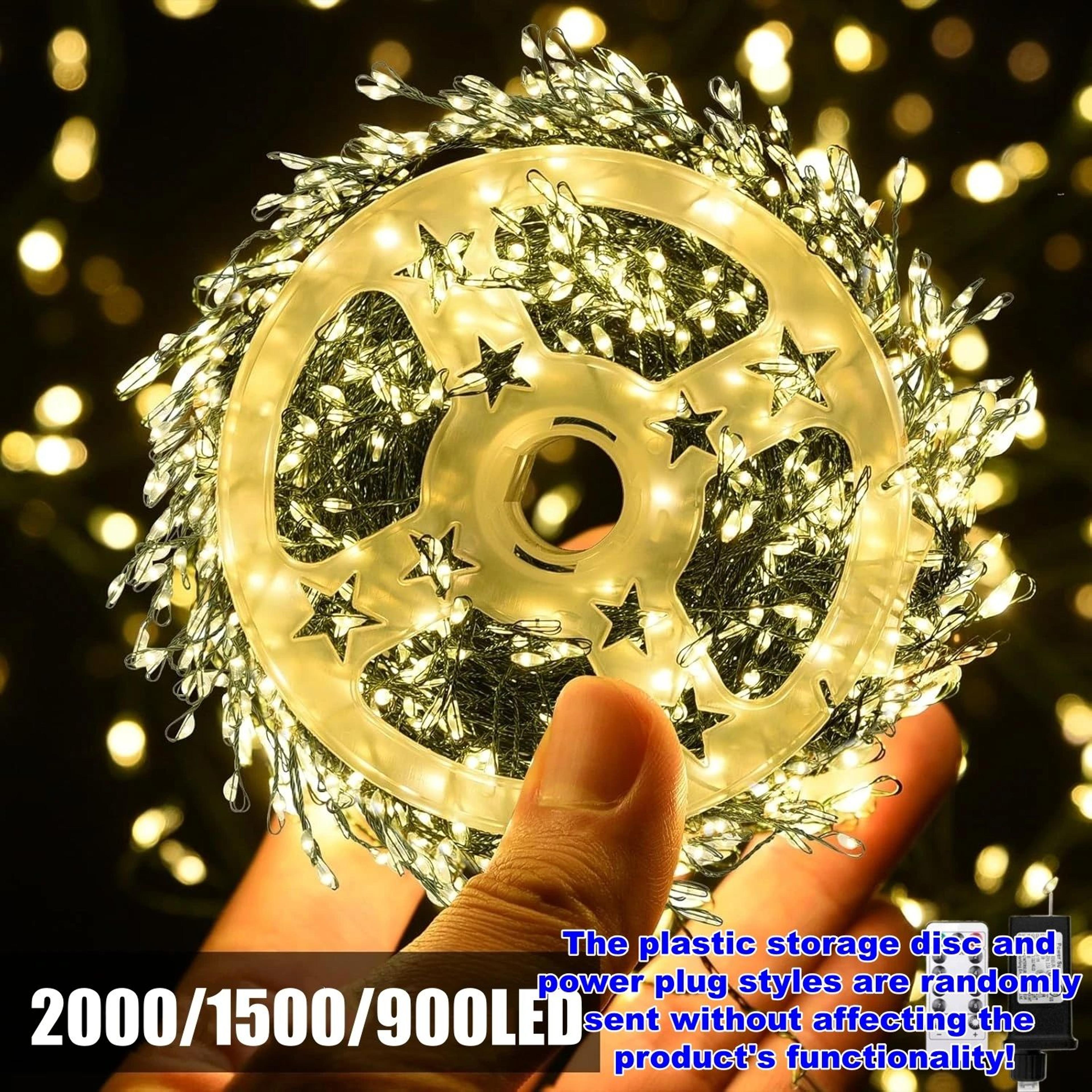 Remote Control Copper Wire Fairy Lights For Outdoor Christmas Trees Wreaths And Cozy Decor 1