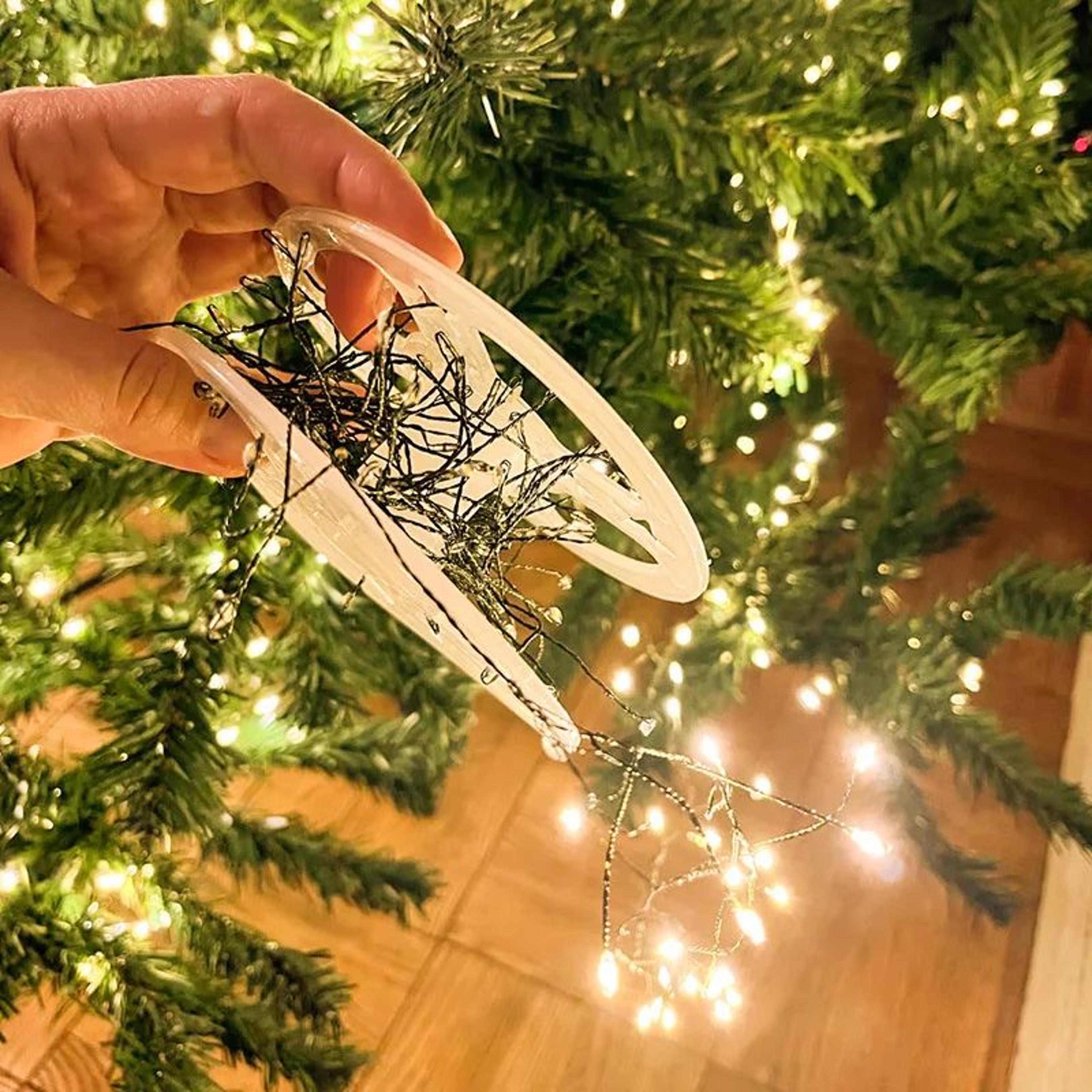 Remote Control Copper Wire Fairy Lights For Outdoor Christmas Trees Wreaths And Cozy Decor 2