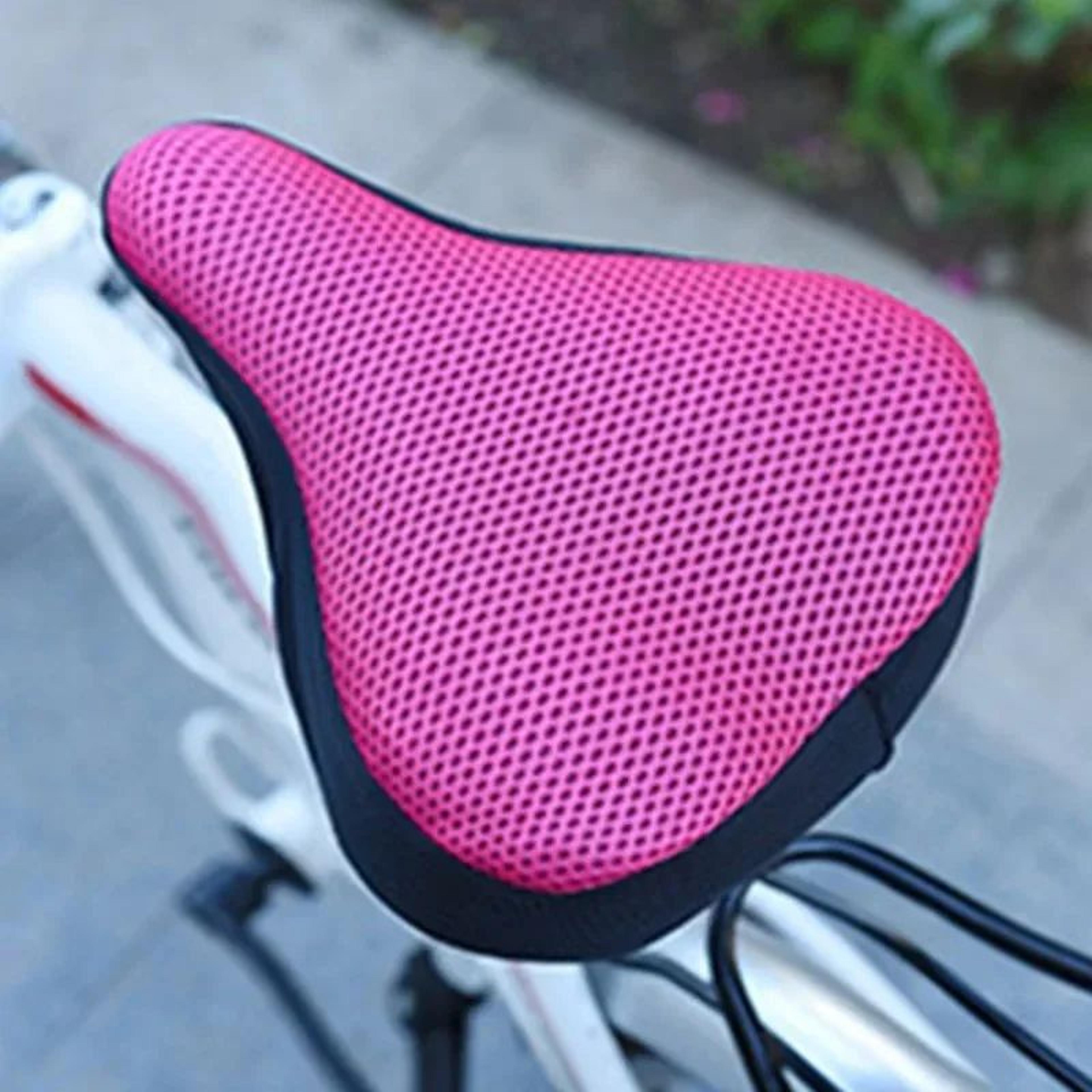 ComfortRide 3D Breathable Bike Seat Cushion  Soft Gel Bicycle Saddle Cover For PainFree Cycling 0
